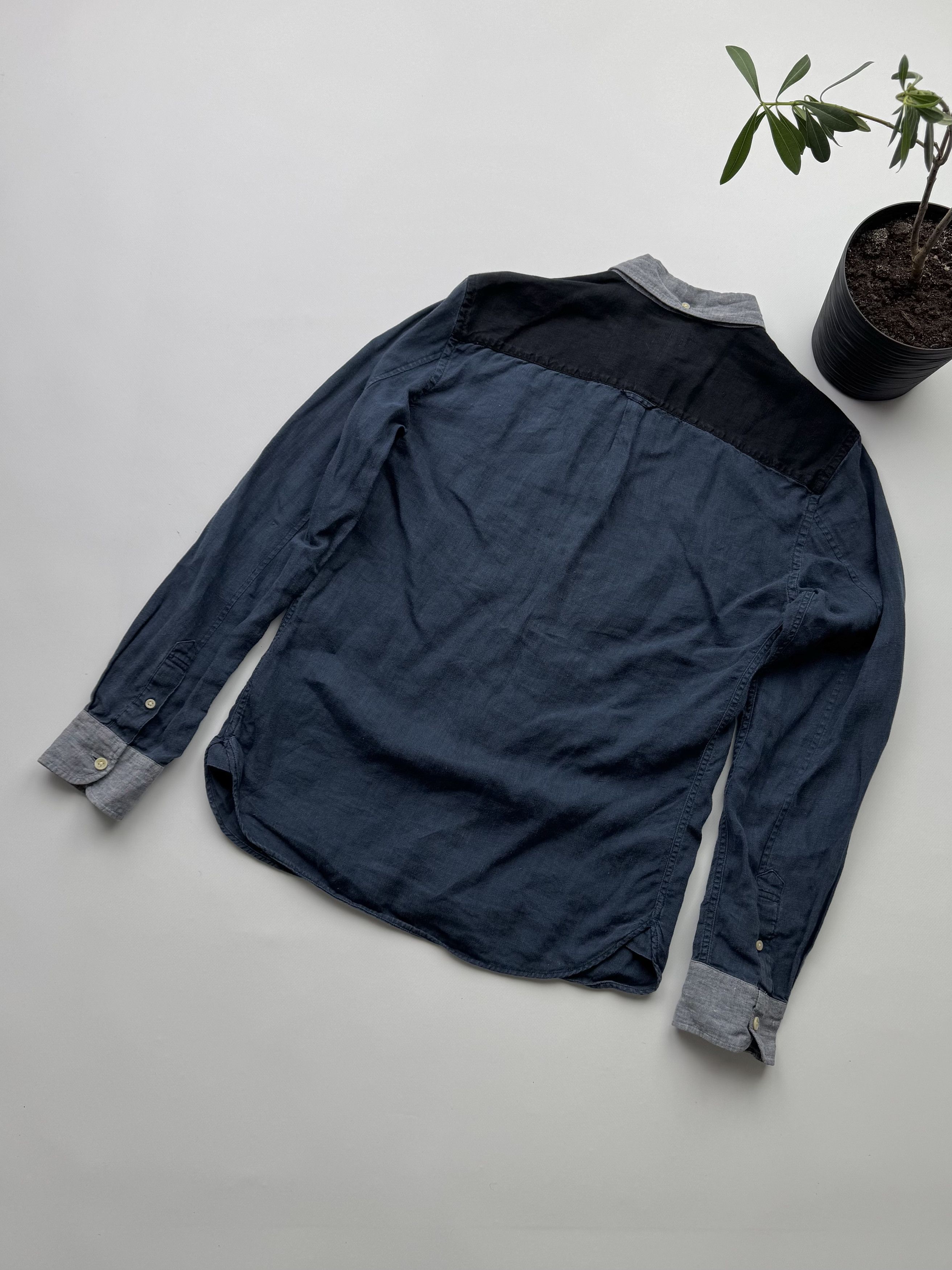 Allsaints Allsaints Linen Shirt Long Sleeve (539) Size US S / EU 44-46 / 1 - 8 Thumbnail