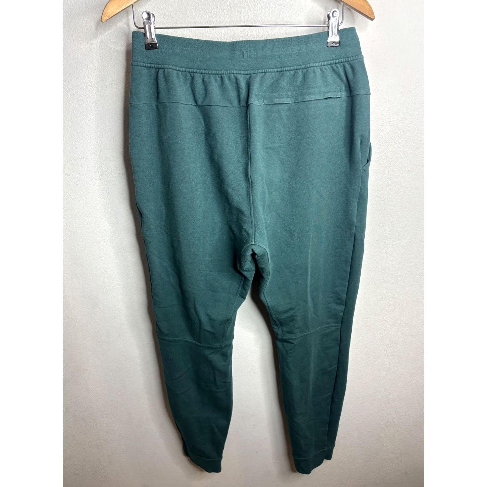 Ten Thousand Lululemon City Sweat Jogger Pants Mens Green Cuffed Drawstring Tapered Pockets Nike? Size US 34 / EU 50 - 5 Thumbnail