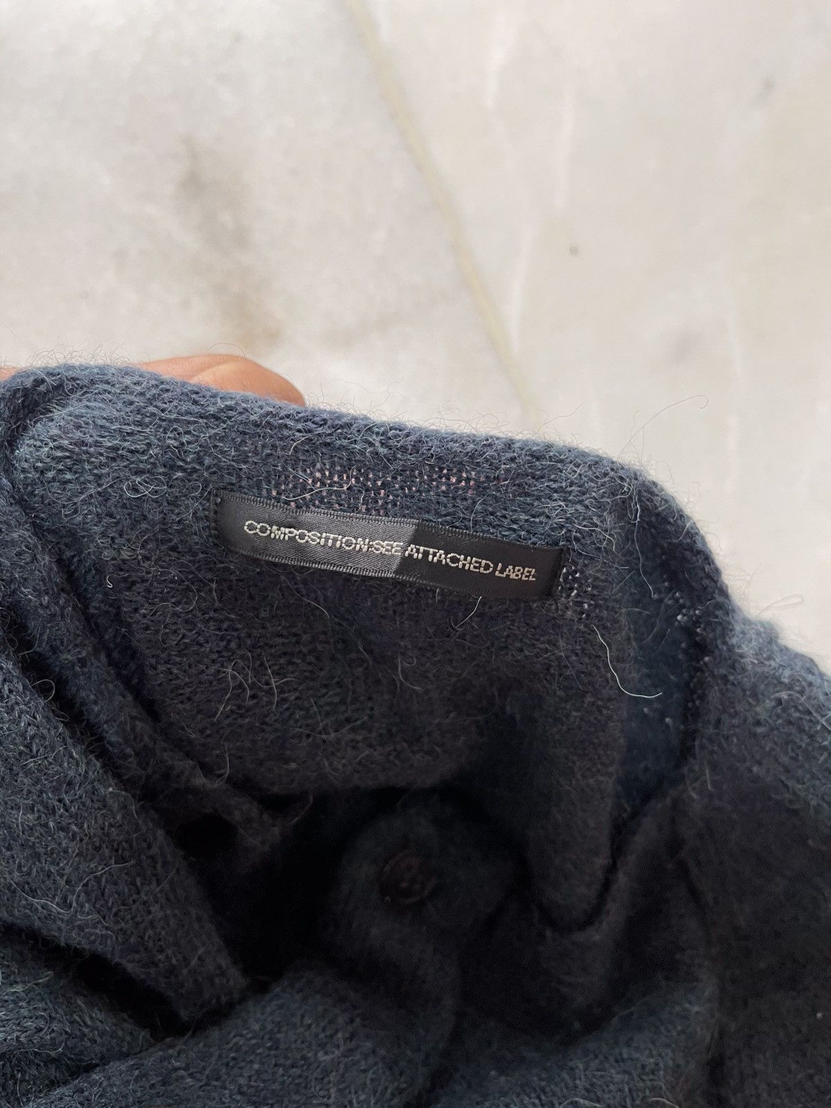 Y's × Yohji Yamamoto 2000s Yohji Yamamoto Ys Very Long Sleeve Knit Size US XS / EU 42 / 0 - 15 Thumbnail