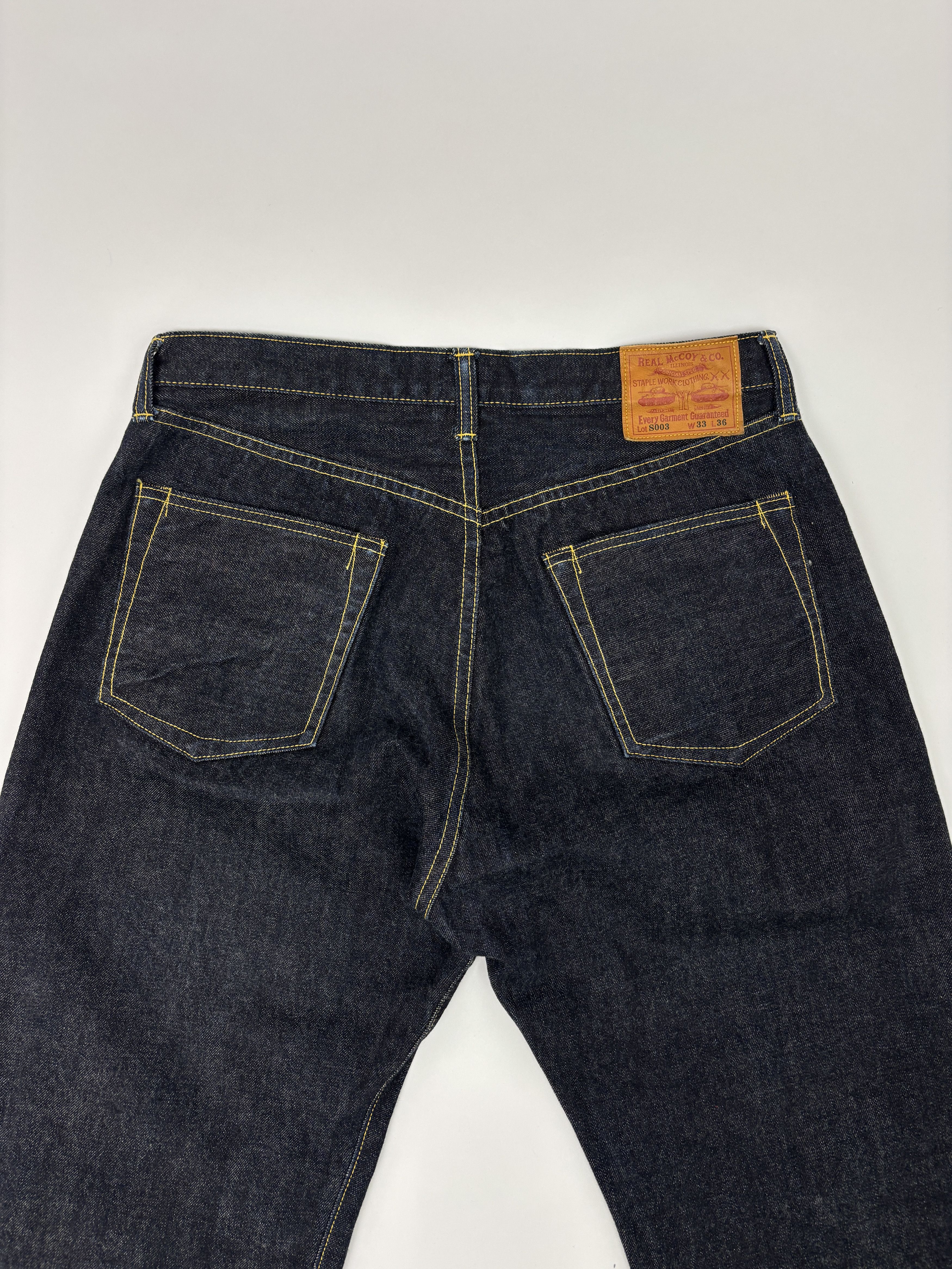The Real McCoy's The Real McCoy’s Lot. S003 WW2 Jeans Size US 33 - 13 Thumbnail