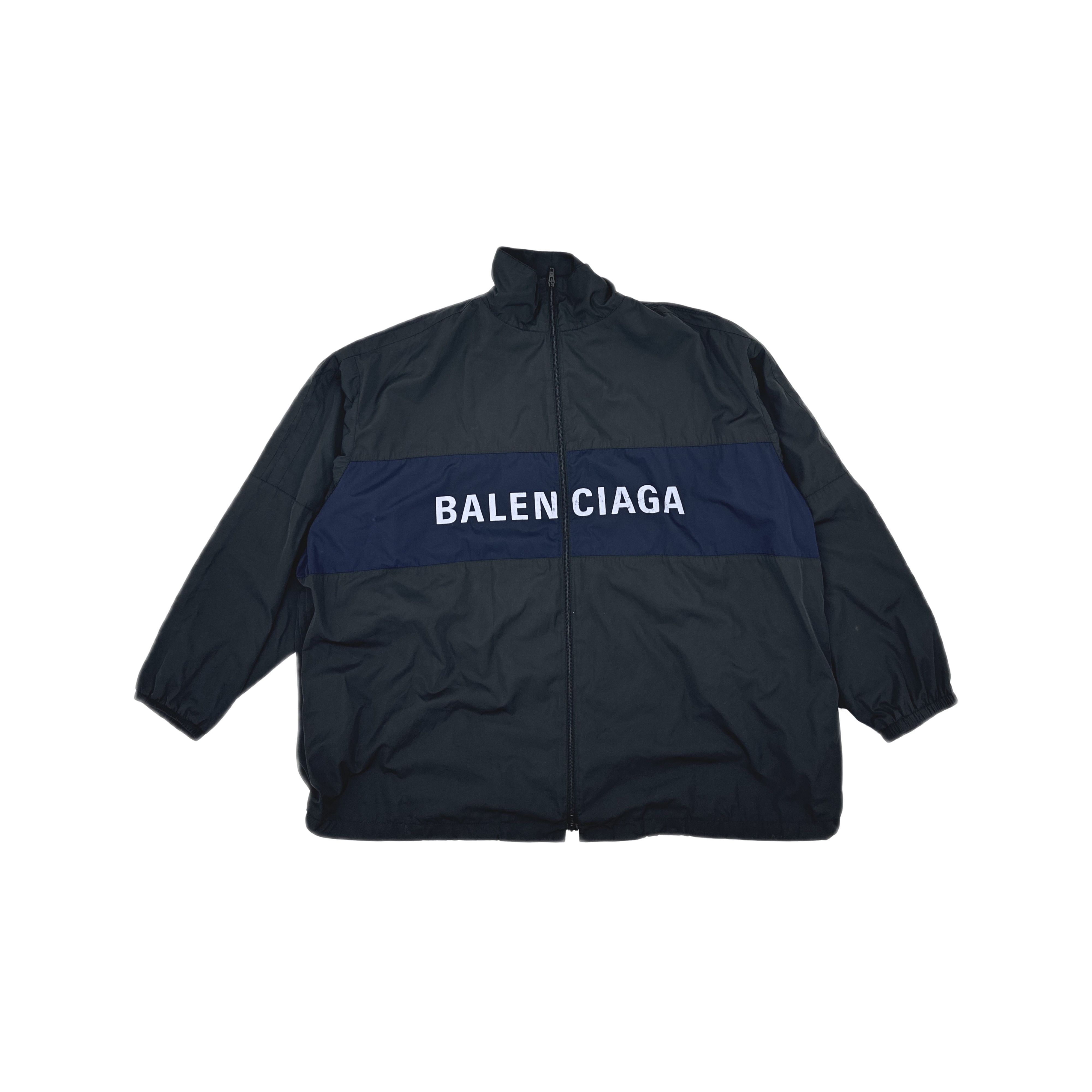 Balenciaga Balenciaga Logo Colorblock Track Jacket XS Size XS / US 0-2 / IT 36-38 - 1 Thumbnail
