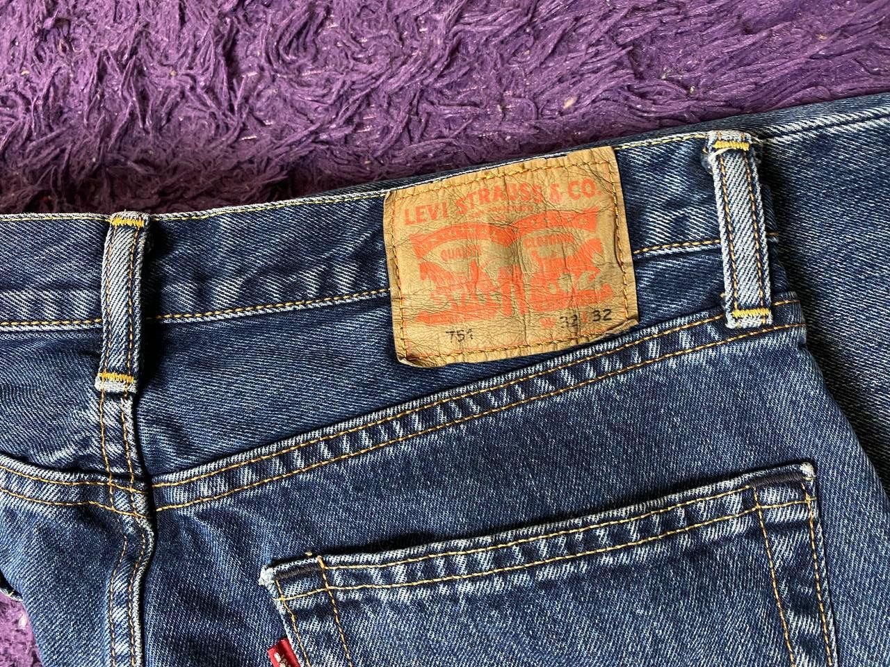 Levi's Levi's 751 Straight Fit Denim Jeans Size 32 Size US 32 / EU 48 - 4 Thumbnail