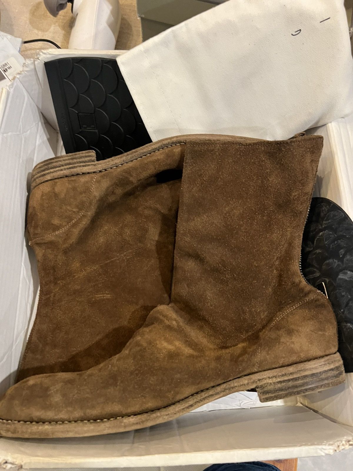 Guidi Guidi Square Toe Back Zip Up Boots 9086 | Grailed