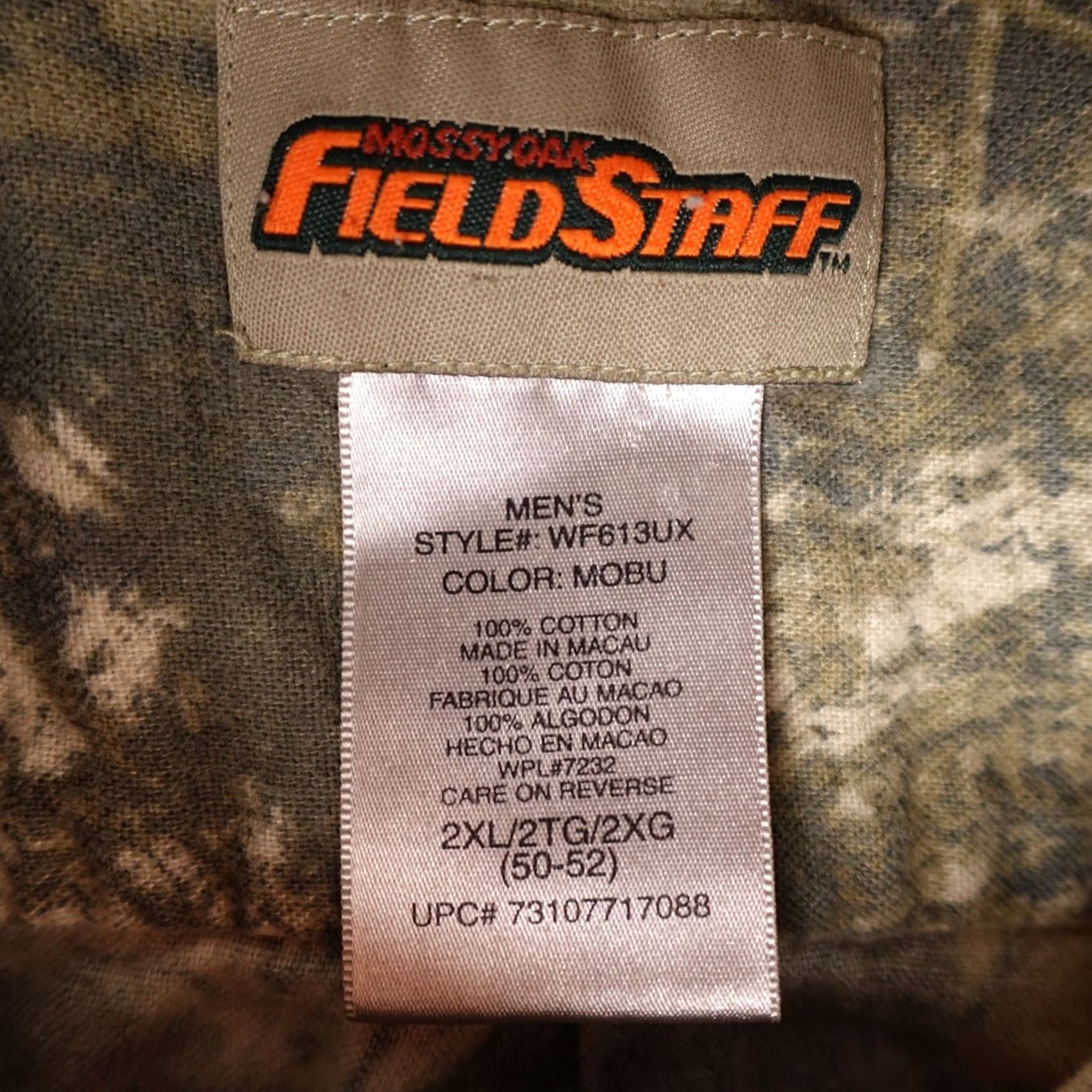 Vintage VINTAGE Mossy Oak Camo Shirt Mens 2XL Green Brown Long Sleeve Button Hunting Size US XXL / EU 58 / 5 - 3 Thumbnail