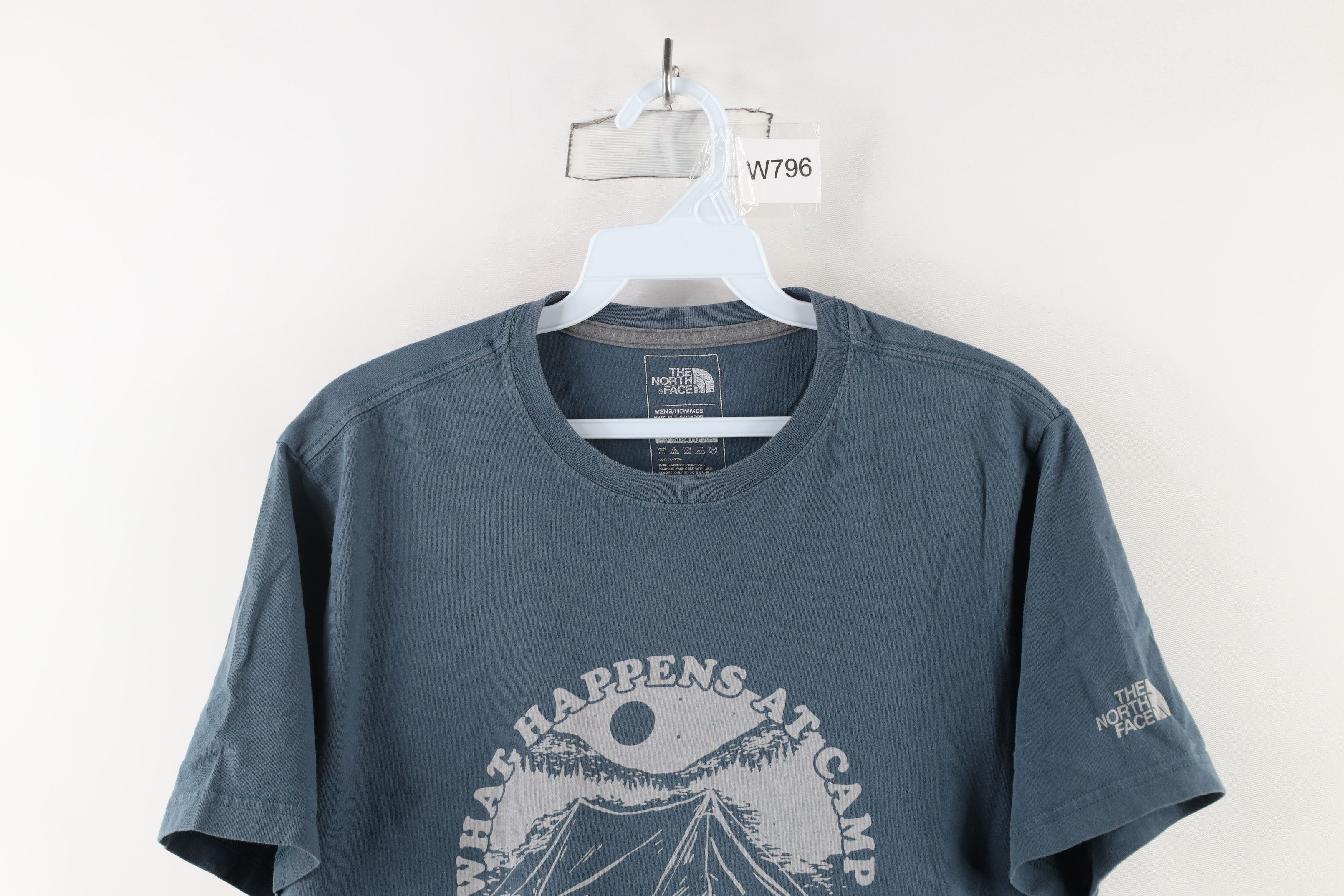 The North Face × Vintage Vintage The North Face Out What Happens At Camp T-Shirt Size US M / EU 48-50 / 2 - 2 Thumbnail