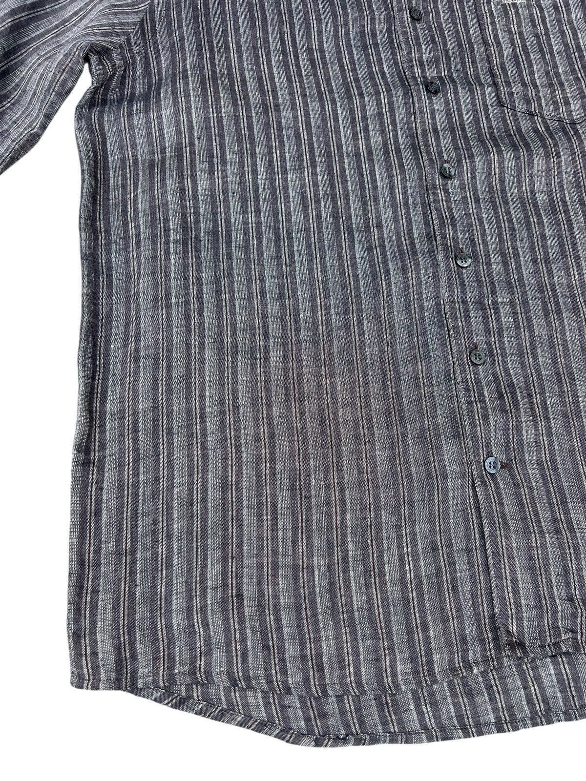 Bally Bally Multi Striped 100% Linen Shirt Size US M / EU 48-50 / 2 - 6 Thumbnail