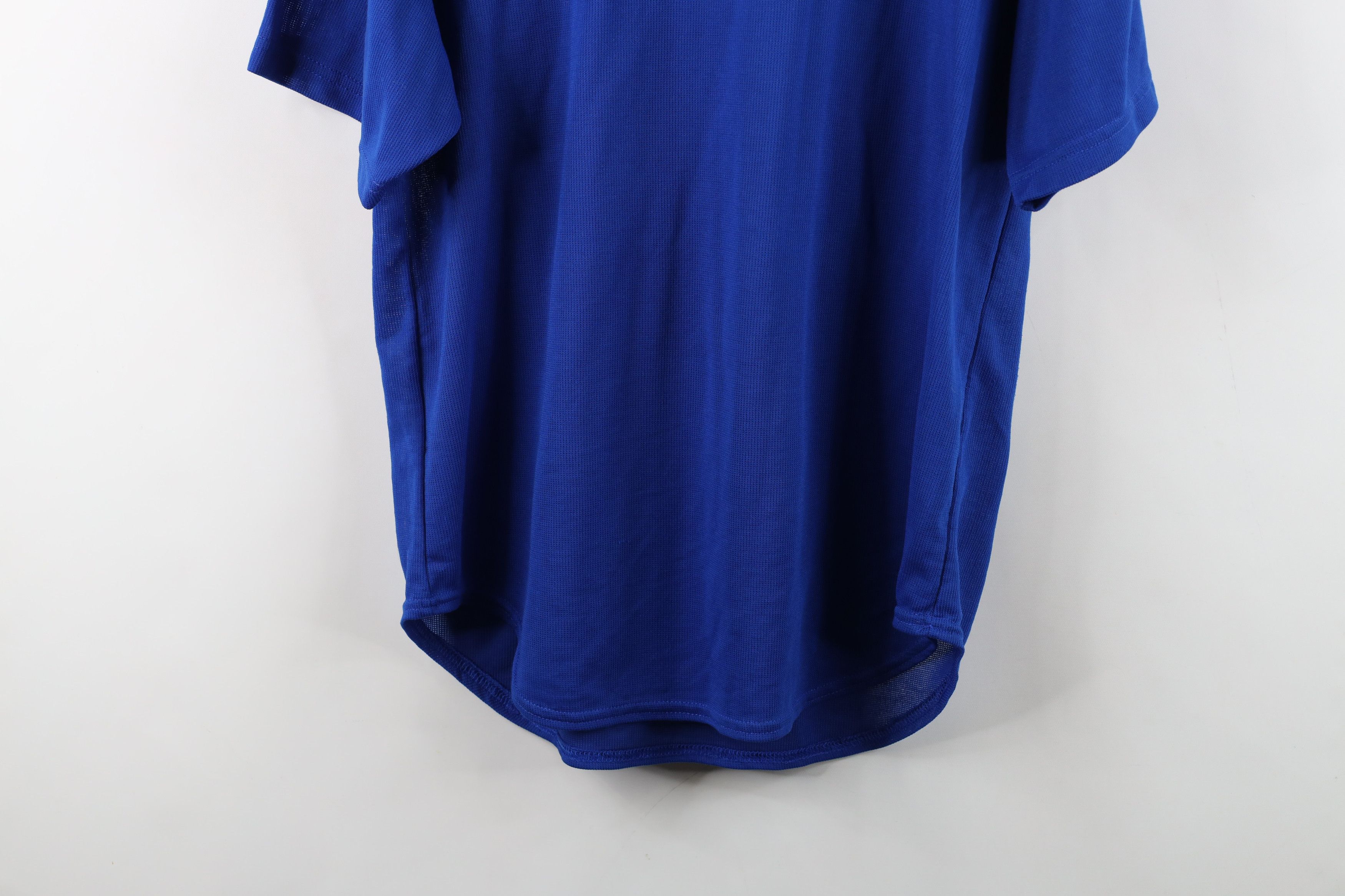 Nike Vintage 90s Nike FIT Scott Knit T-Shirt Royal Blue USA Size US M / EU 48-50 / 2 - 13 Thumbnail