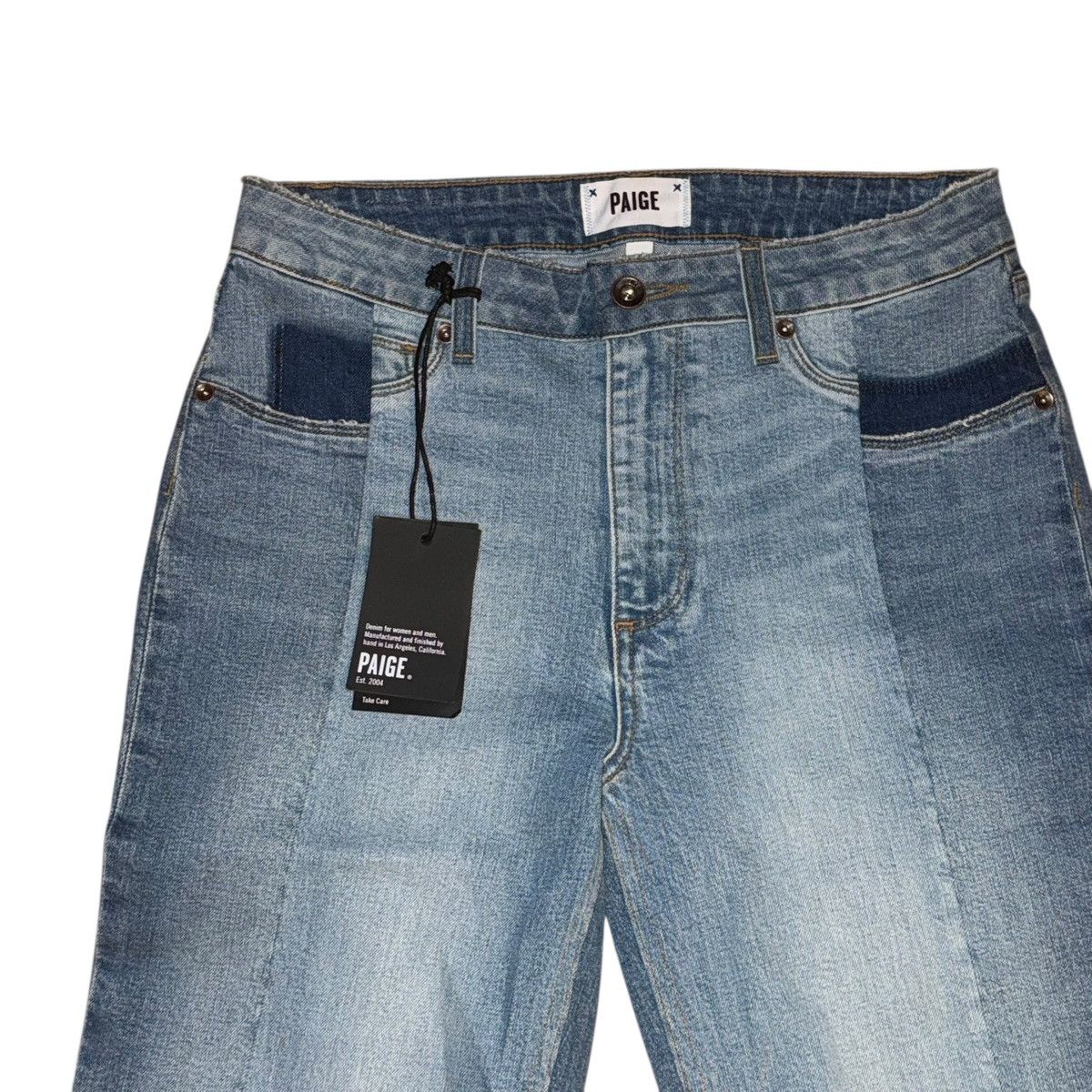 Paige Paige Rosslyn two tone jeans Size 29" - 5 Thumbnail