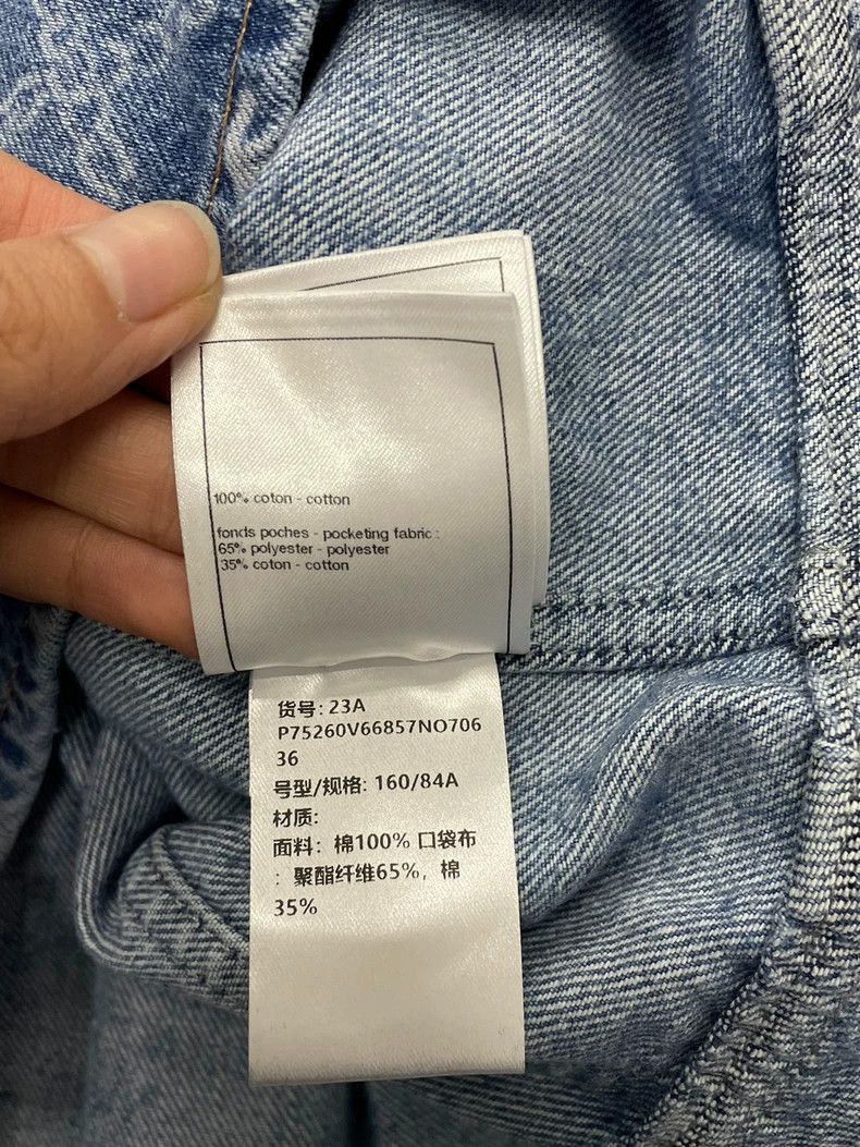 Chanel chanel Camelia blue denim waist jacket Size XS / US 0-2 / IT 36-38 - 6 Thumbnail