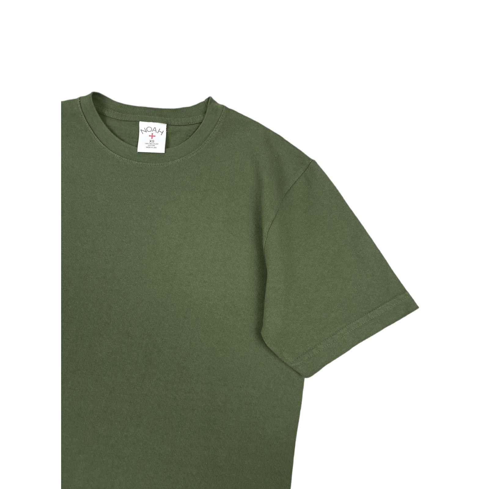 Noah 💎 Noah Classic Blank Small Logo Green T-shirt Size XS Size US XS / EU 42 / 0 - 5 Thumbnail