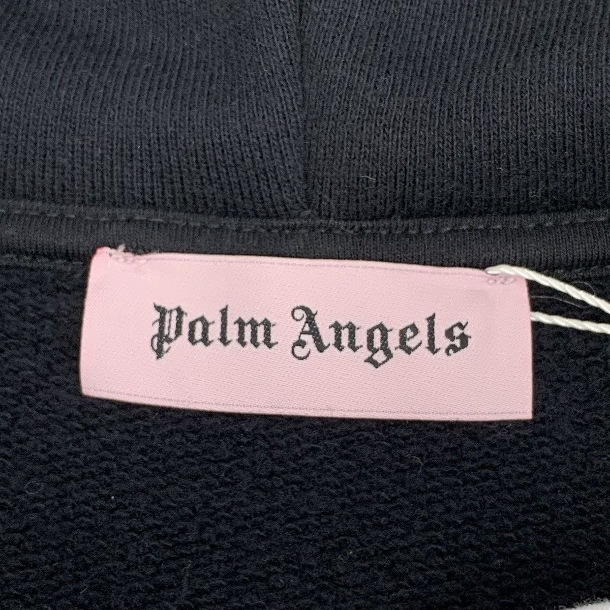 Palm Angels Palm Angels Black Hooded Drawstring Sweatshirt K26WX Size US XL / EU 56 / 4 - 5 Thumbnail