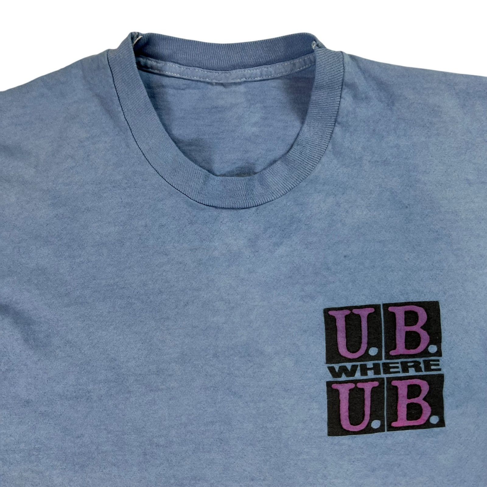 Vintage Vintage 1989 U B Where U B Grand Cayman over dye tee (M) Size US M / EU 48-50 / 2 - 5 Thumbnail