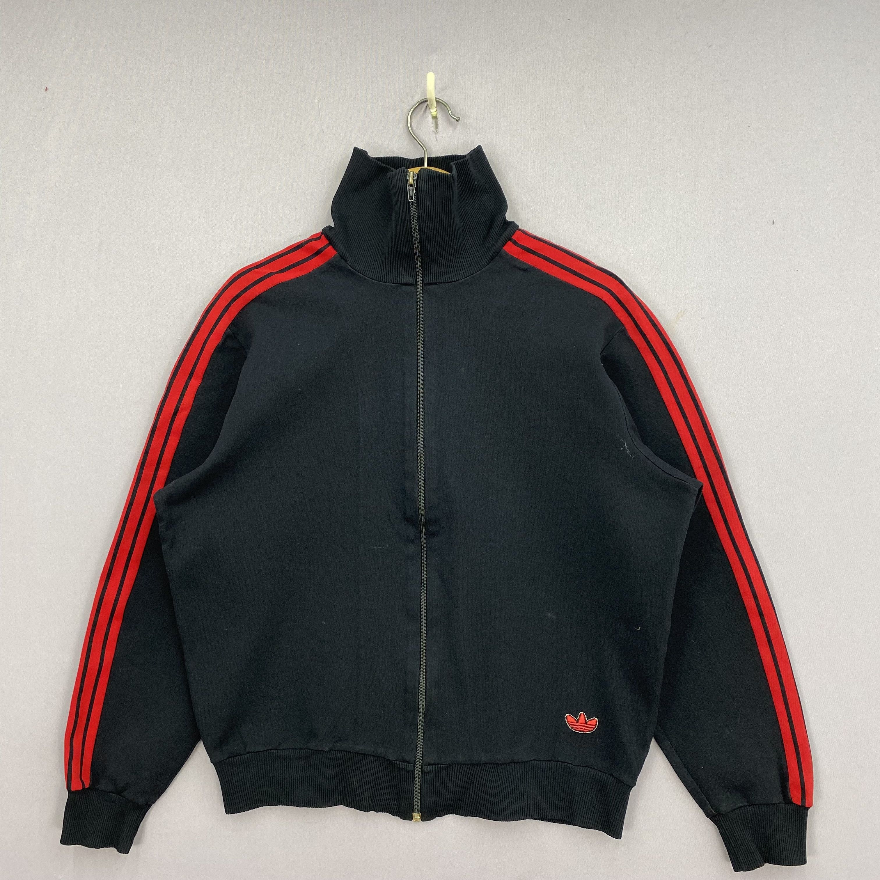 Adidas Vintage 70s Adidas Sweater Sweatshirt Zipper Tracktop Size US M / EU 48-50 / 2 - 3 Thumbnail