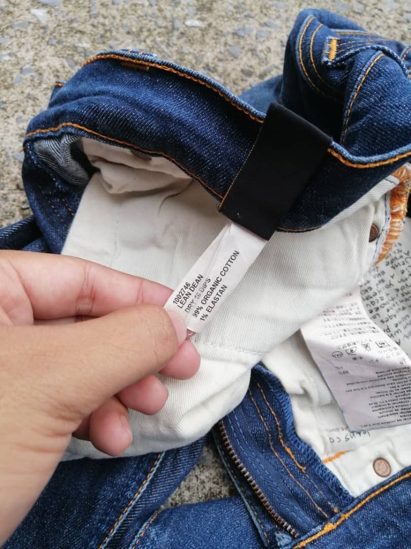 Nudie Jeans Nudie Jeans Lean Dean Dry 16 Dips Denim Jeans Size US 28 / EU 44 - 3 Thumbnail