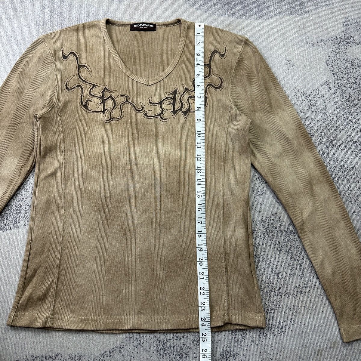 HIDEAWAYS HIDEAWAYS nicole longsleeve Tshirt Size L / US 10 / IT 46 - 6 Thumbnail