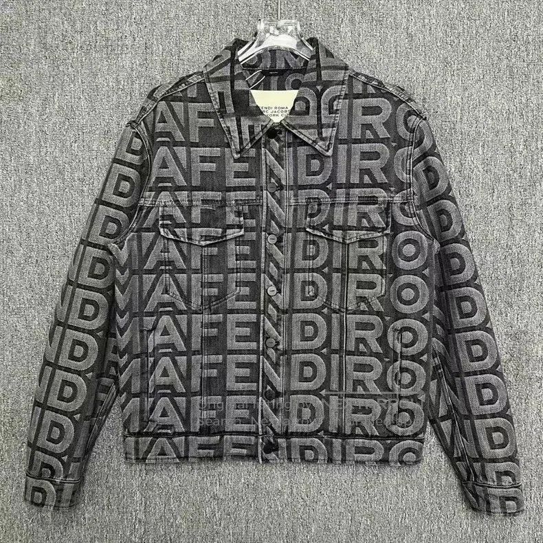 Fendi Fendi Roma Denim Jacket All. Size US L / EU 52-54 / 3 - 1 Thumbnail