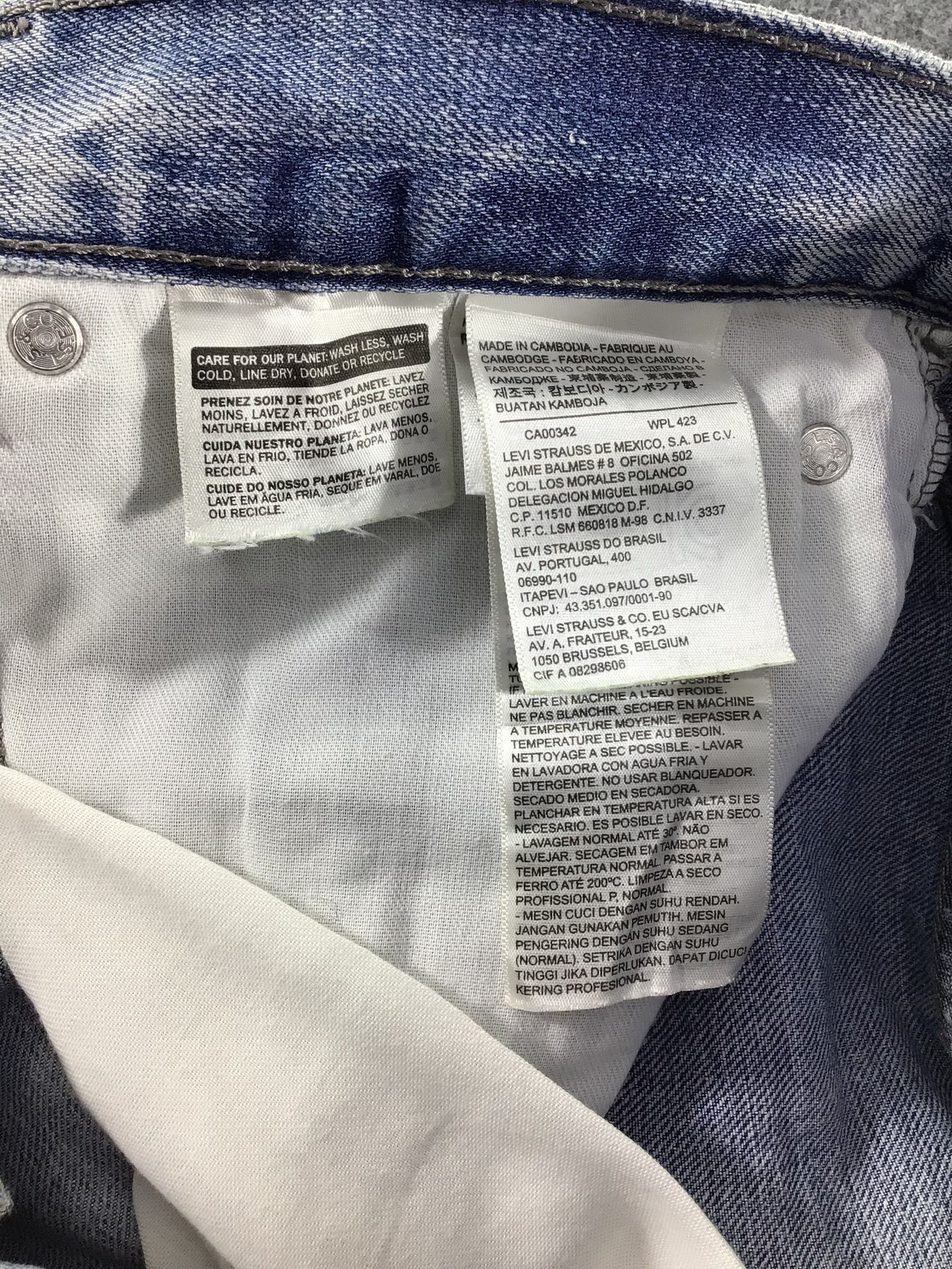 Levi's × Vintage Levis 505 Jeans-JM111 Size US 32 / EU 48 - 9 Thumbnail