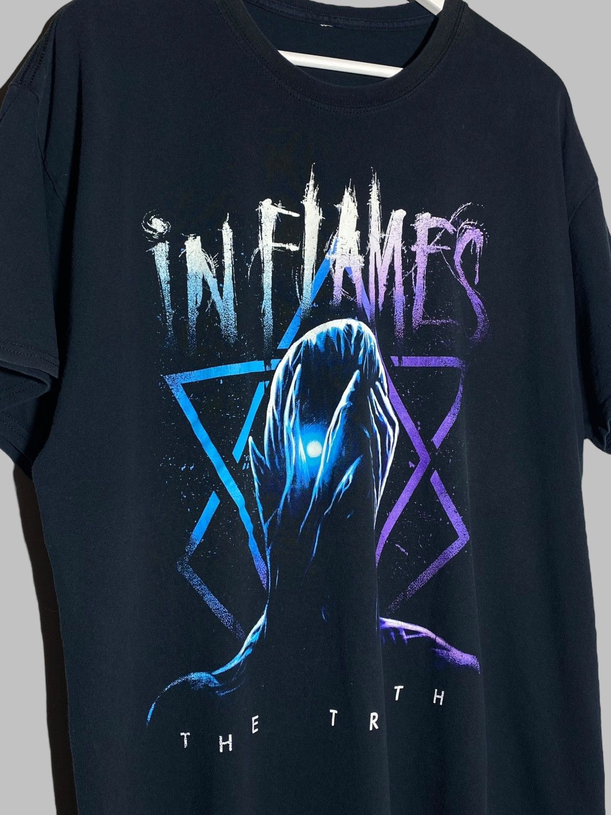 Band Tees 🔥 IN FLAMES THE TRUTH TEE Y2K SWEDISH METALCORE GRAIL VIBES Size US XL / EU 56 / 4 - 3 Thumbnail