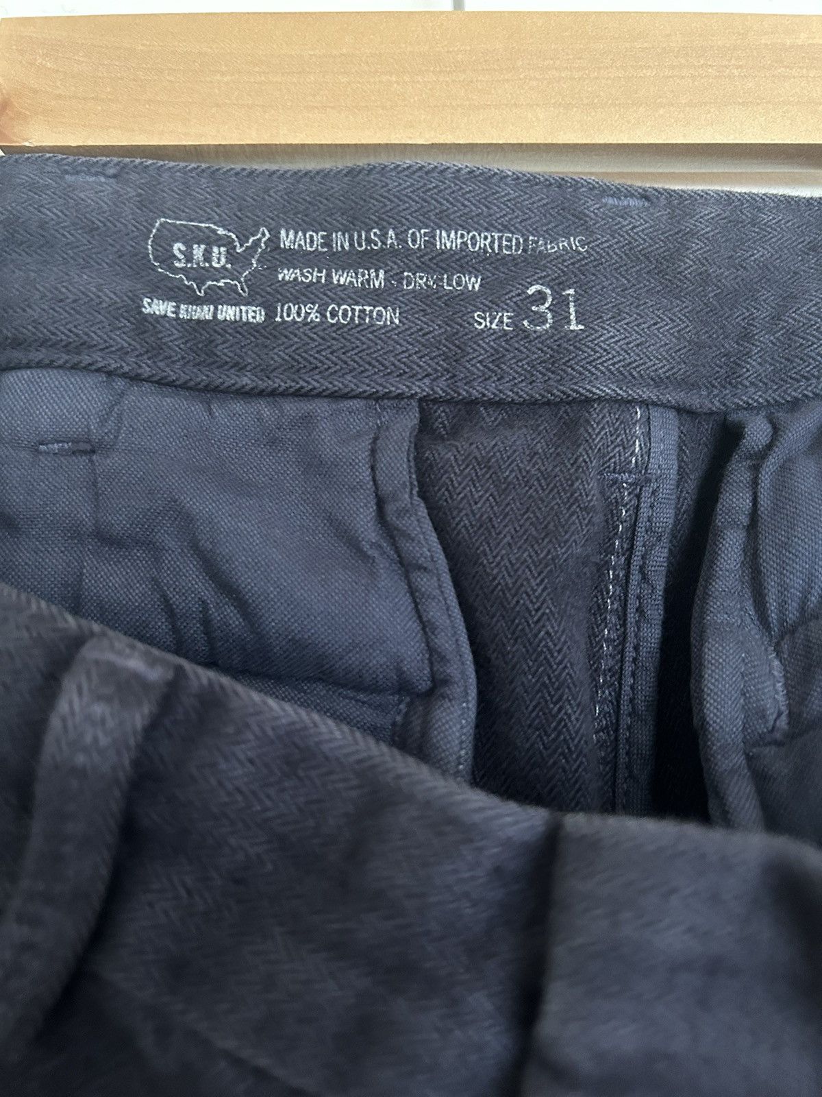 Save Khaki United Save Khaki navy pants Size US 31 - 3 Thumbnail