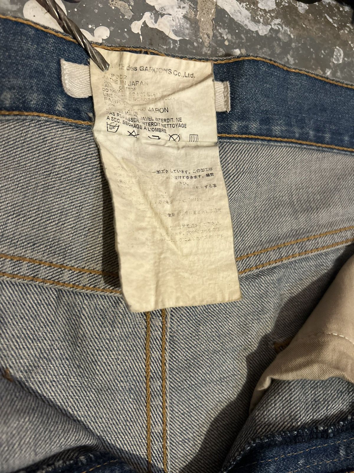 Comme des Garcons Junya watanabe ruined floral denim Size US 30 / EU 46 - 3 Thumbnail