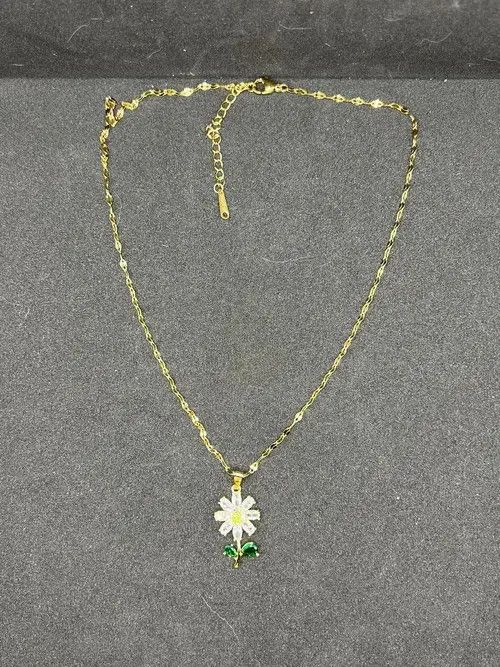 Jewelry Matsumoto x Maki Daisy flower gold chain necklace Size ONE SIZE - 5 Thumbnail