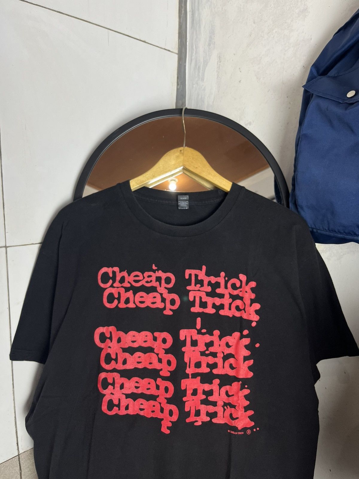 Band Tees Vintage cheap trick tultex Size US XL / EU 56 / 4 - 2 Thumbnail