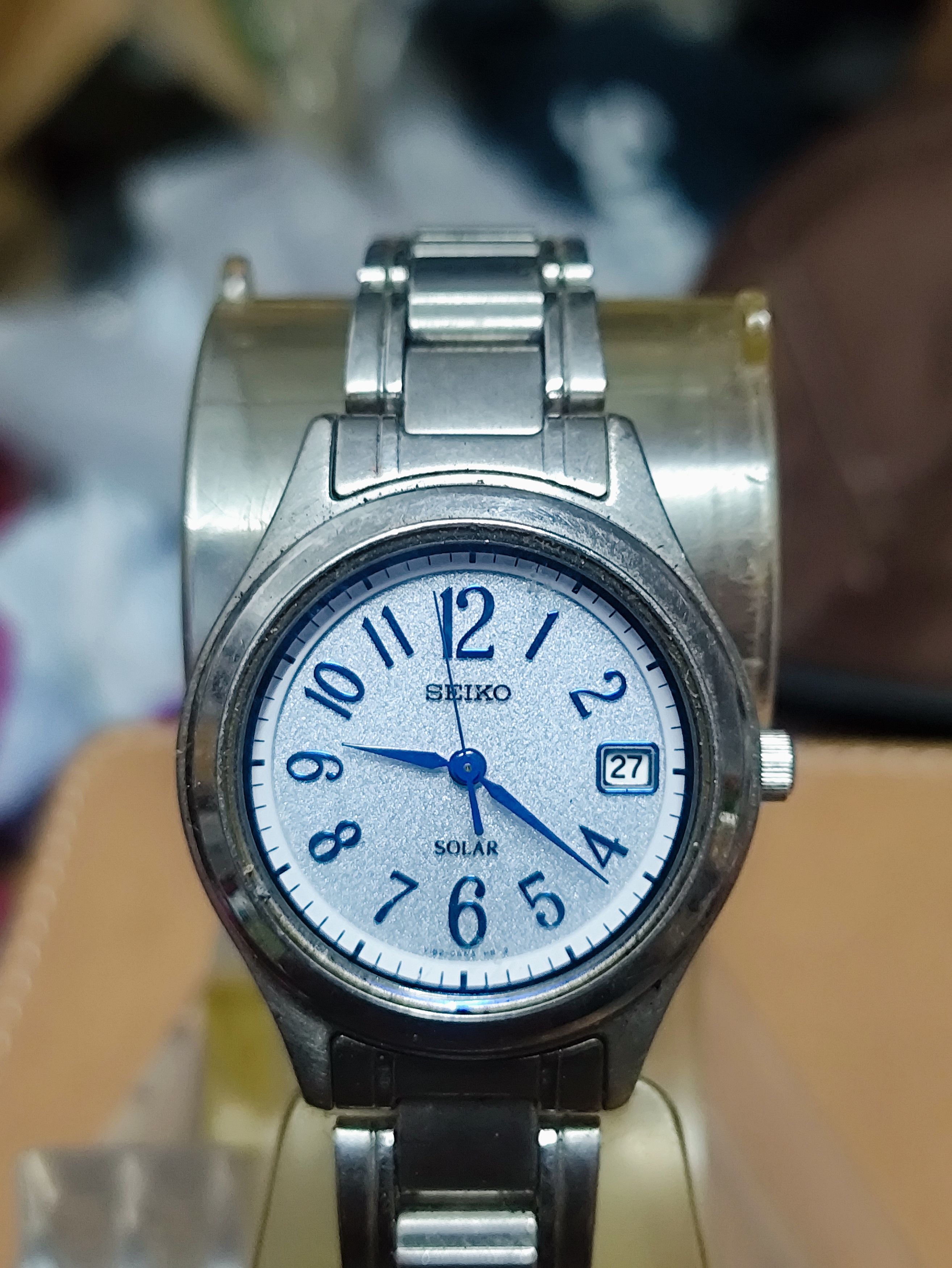 Japanese Brand × Seiko Seiko Solar Watch Good function (Need replace battery) Size ONE SIZE - 1 Thumbnail