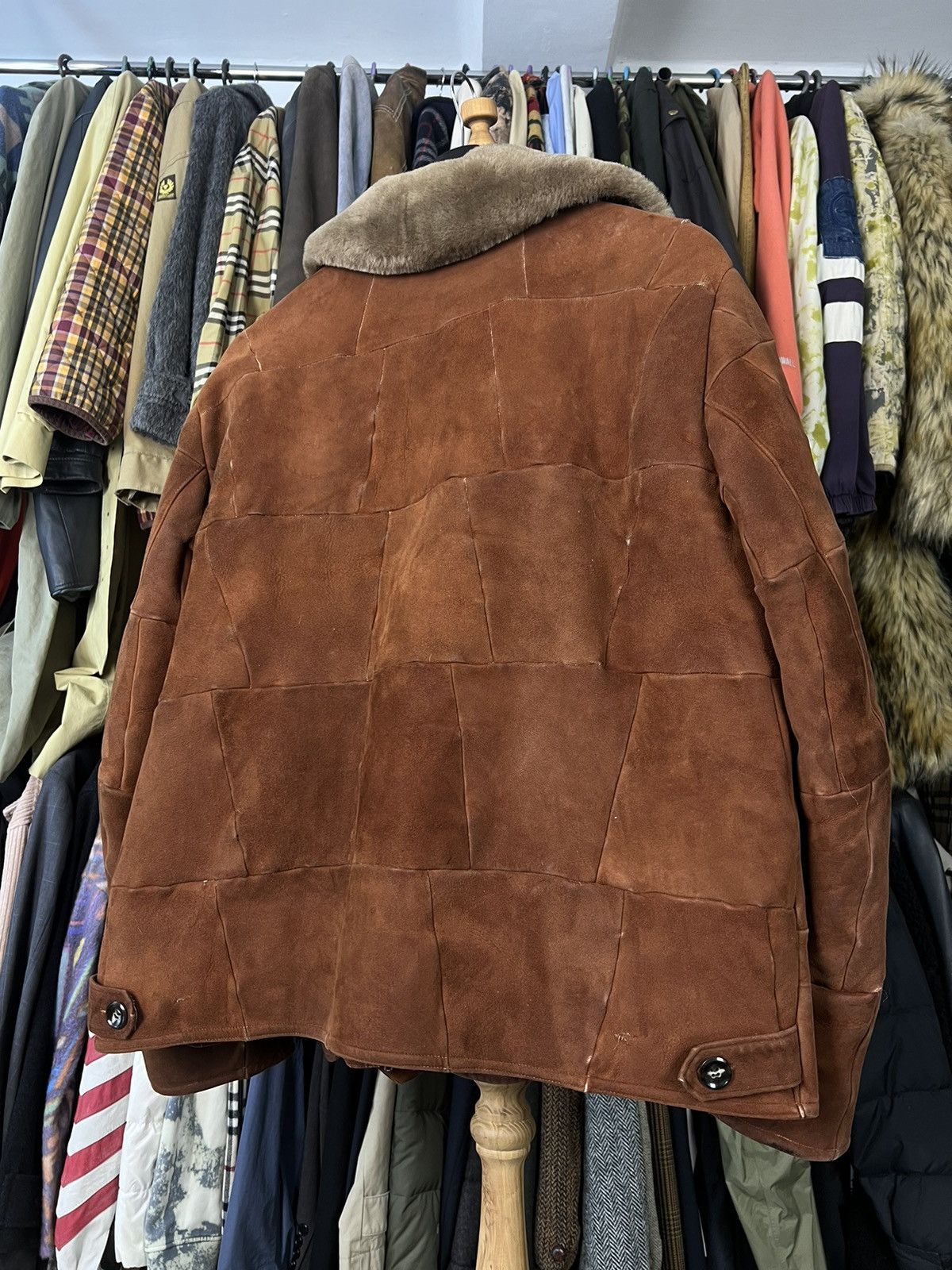 Leather Vintage Leather Patchwork Leather Jacket Size M - L Size US L / EU 52-54 / 3 - 9 Thumbnail