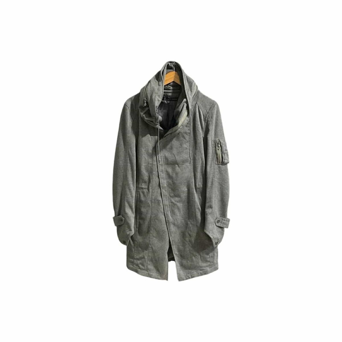 Japanese Brand × Schlussel × Tornado Mart 🔥Japanese Y2K Schlussel Assassins Jacket Assymetric Hooded Size US L / EU 52-54 / 3 - 1 Thumbnail