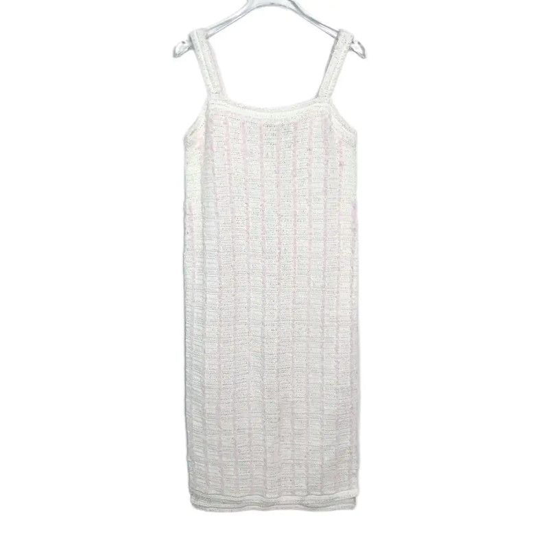 Thom Browne Thom Browne White Cotton Women's Dress 0089 Size XS / US 0-2 / IT 36-38 - 1 Thumbnail