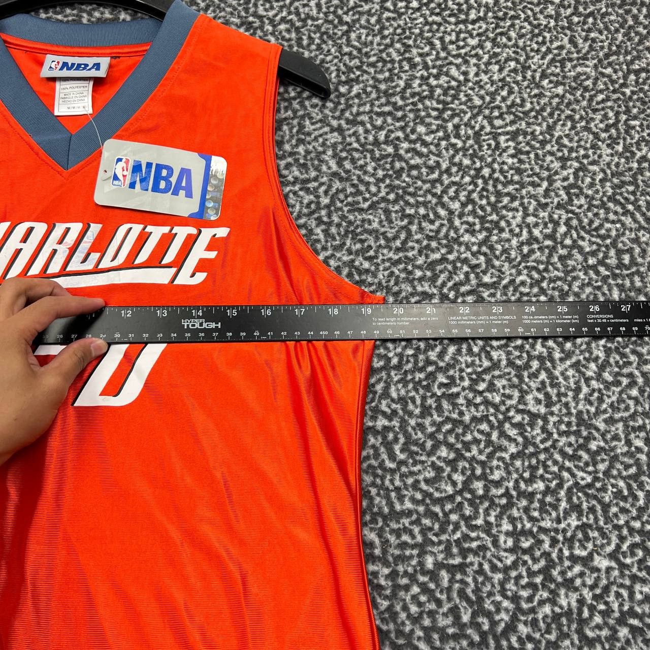 NBA Charlotte Bobcats Okafor #50 Jersey Shirt Women Medium New M Size M / US 6-8 / IT 42-44 - 5 Thumbnail