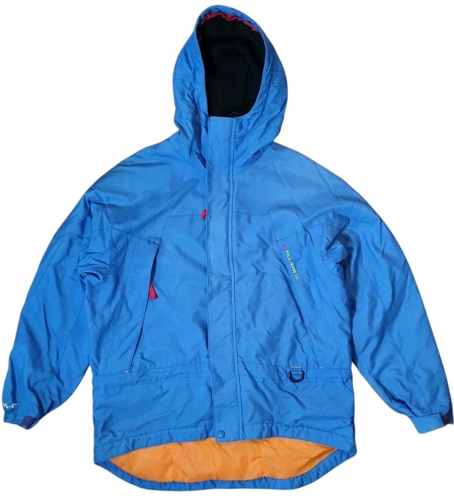 Other RALPH LAUREN POLO JEANS Adult S Yellow Zip Up Parka Jacket Size US S / EU 44-46 / 1 - 1 Thumbnail