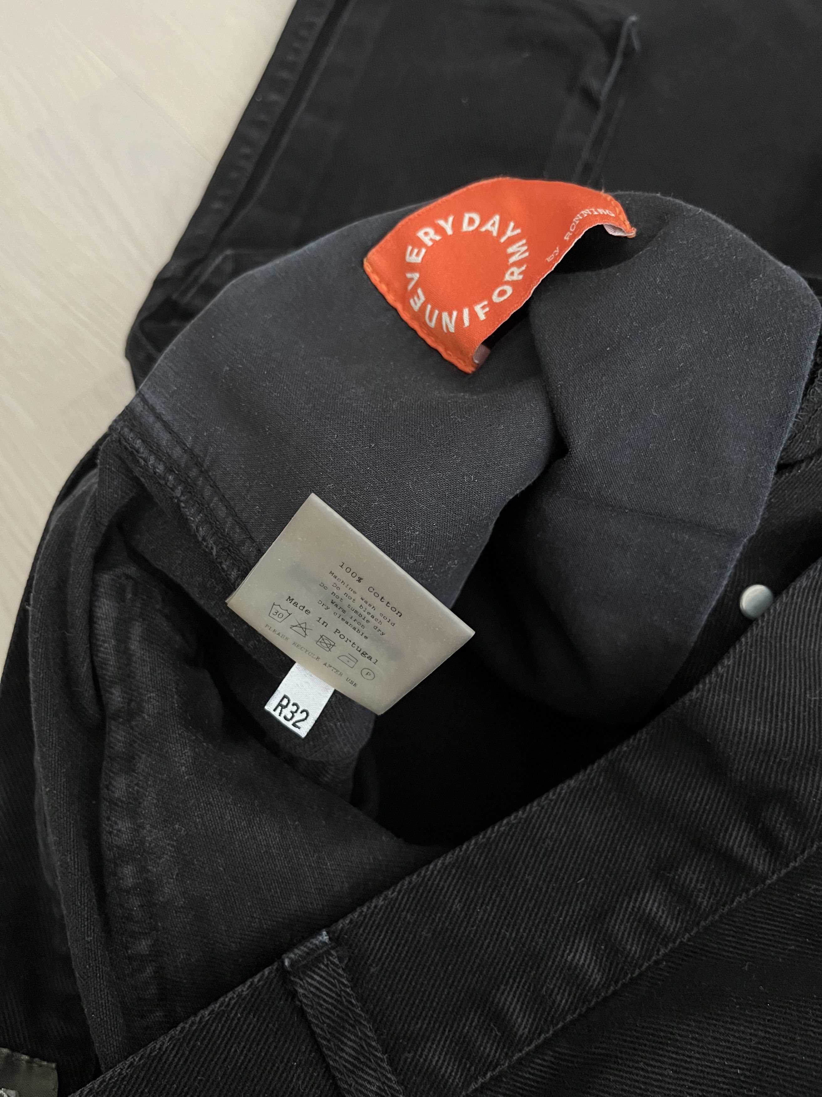 Ronning Ronning Everyday Cargo Pants Black 32R Size US 32 / EU 48 - 6 Thumbnail