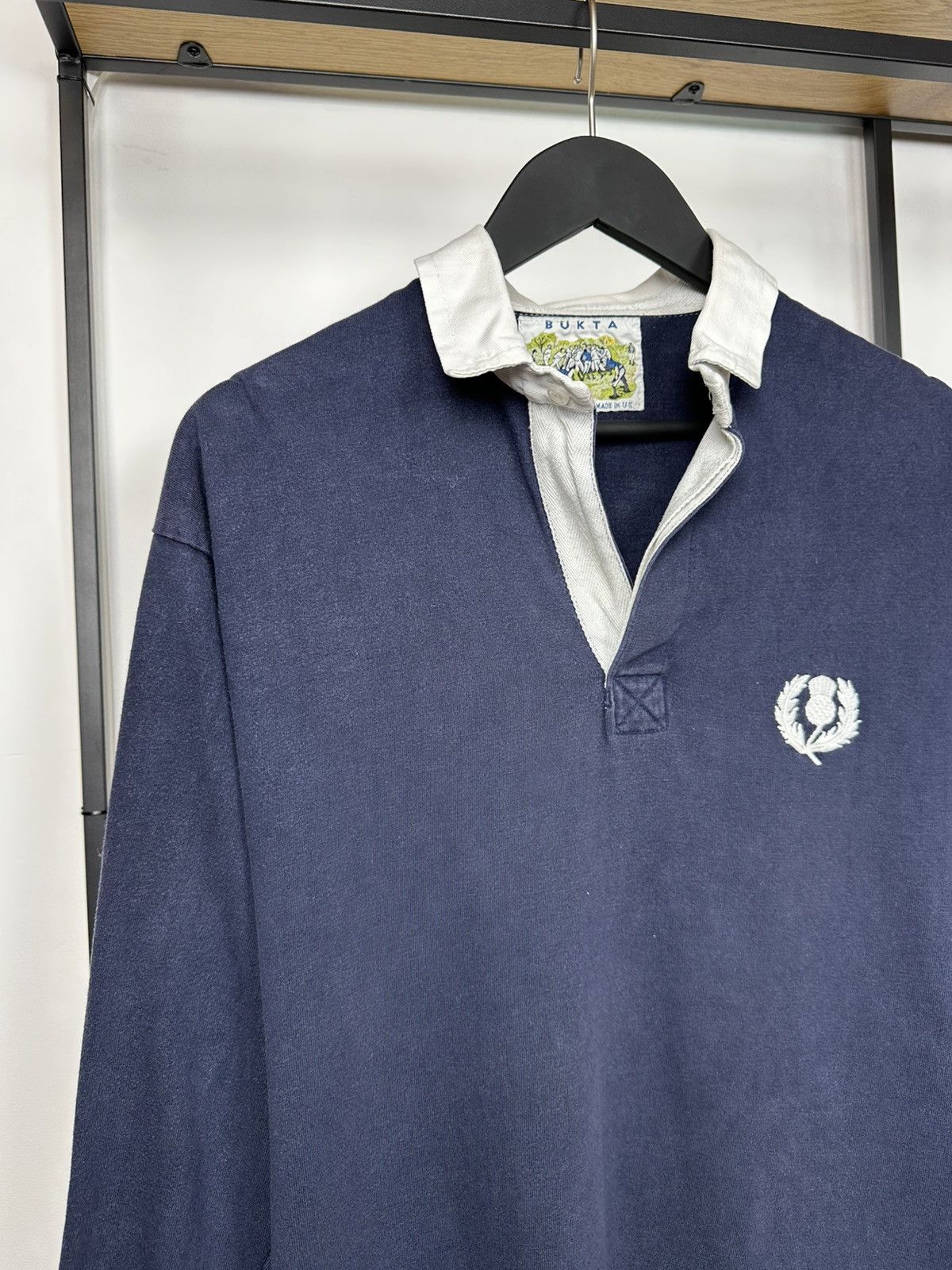 Other Vintage Rare Scotland Rugby Bukta jersey Men’s 42 Size 80’s Size US L / EU 52-54 / 3 - 4 Thumbnail