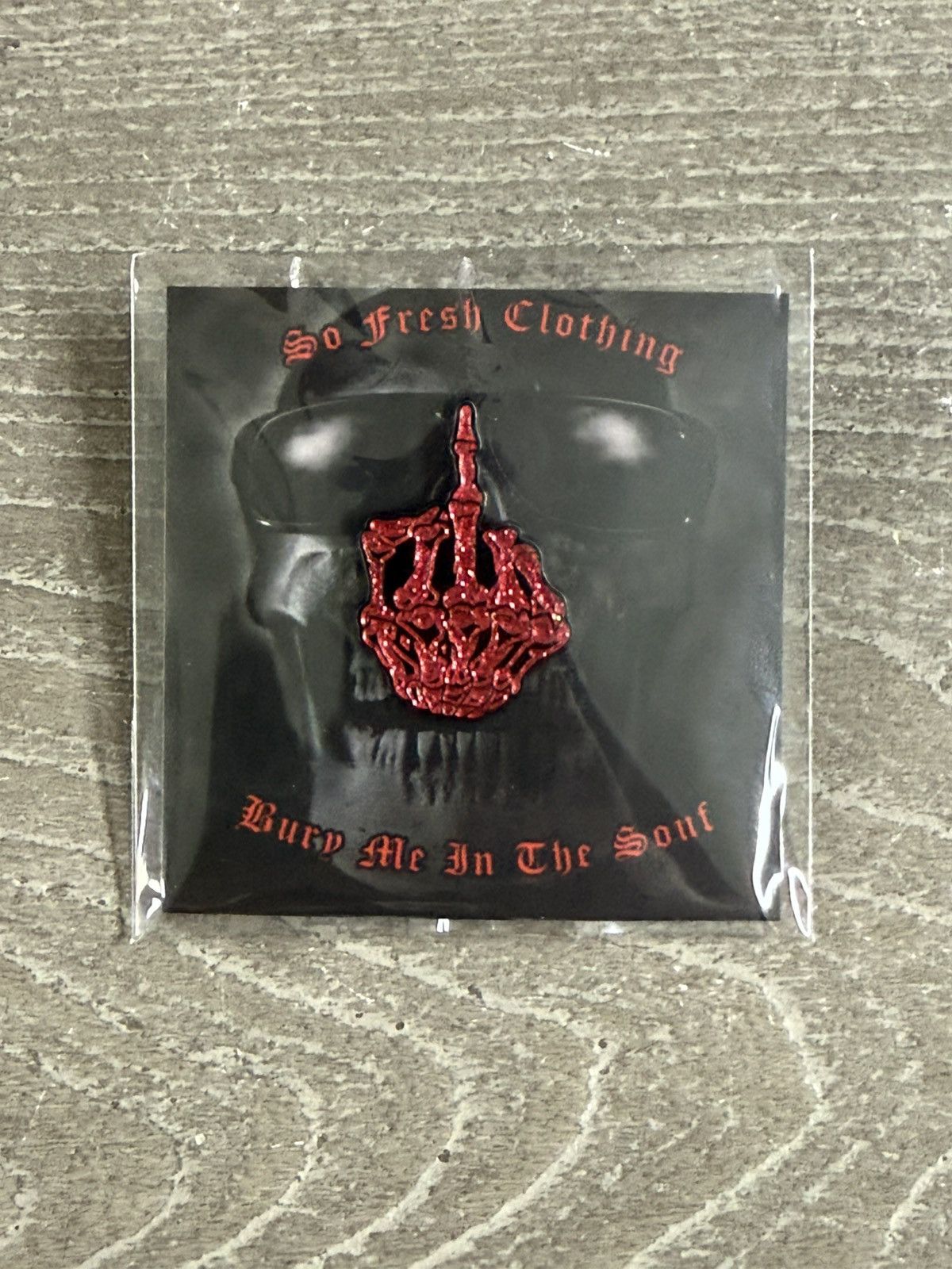 Other So Fresh Clothing FU Bury Me In The Souf Raiders Tales Pin Size ONE SIZE - 1 Thumbnail