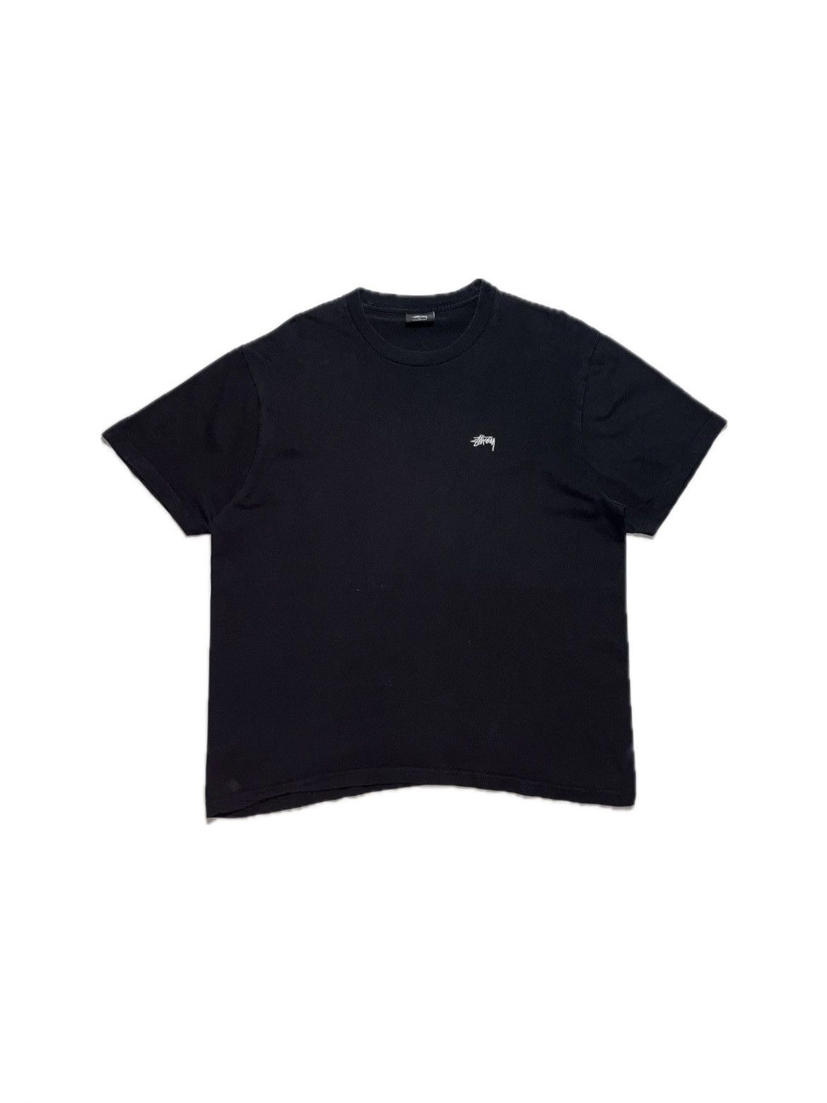 Streetwear × Stussy **NEW RARE** STUSSY SUITS BLACK LOGO TEE T