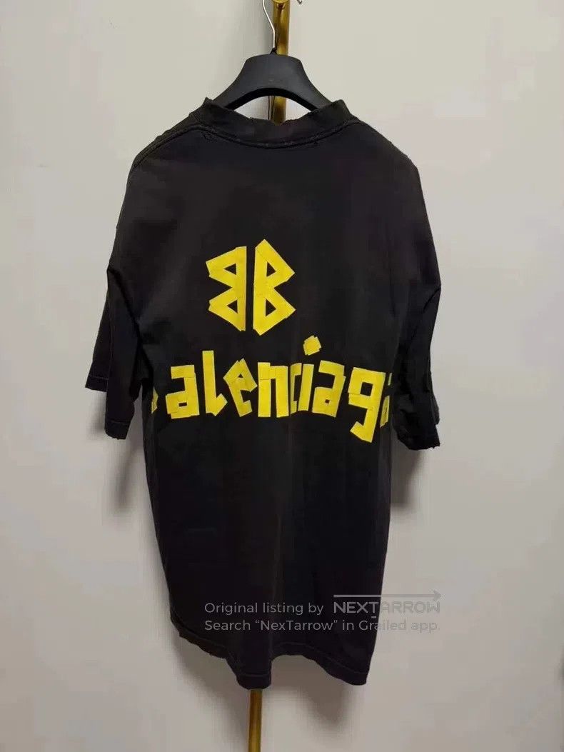 Balenciaga Balenciaga Masking Tape Short Sleeve Size US S / EU 44-46 / 1 - 2 Thumbnail