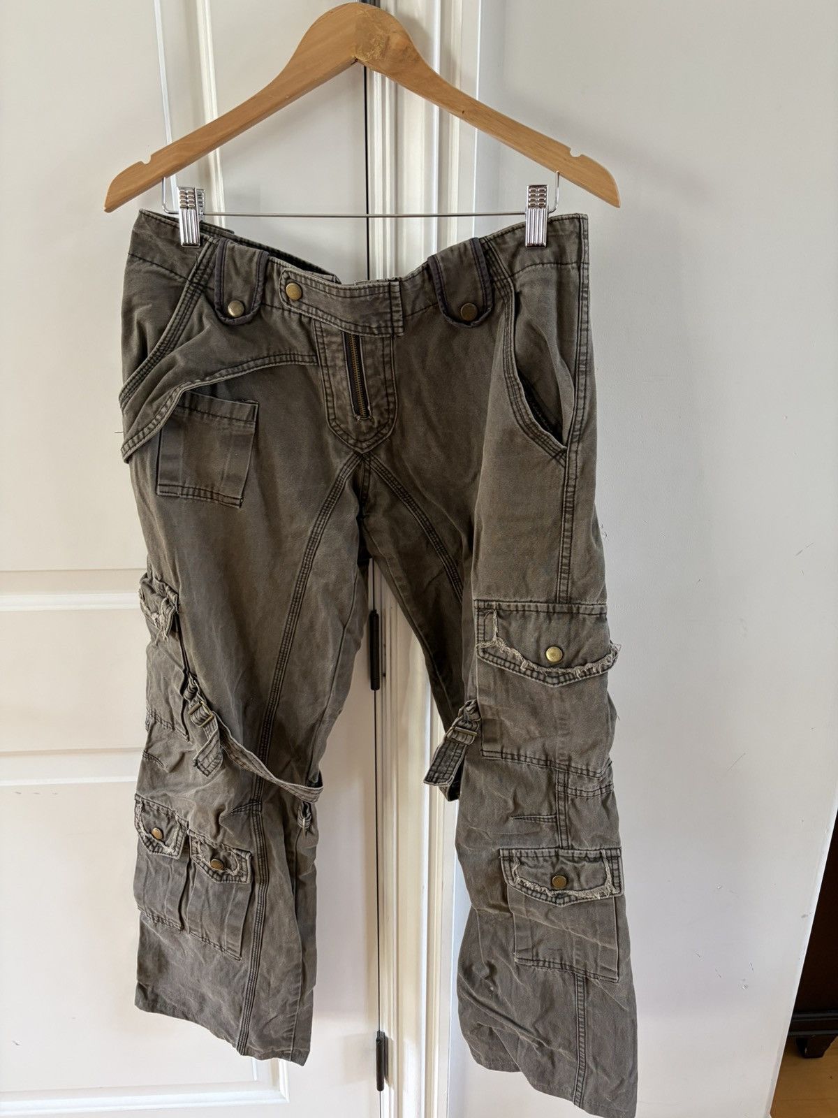 Japanese Brand N9 Bondage Cargo Pants Size US 31 - 1 Thumbnail