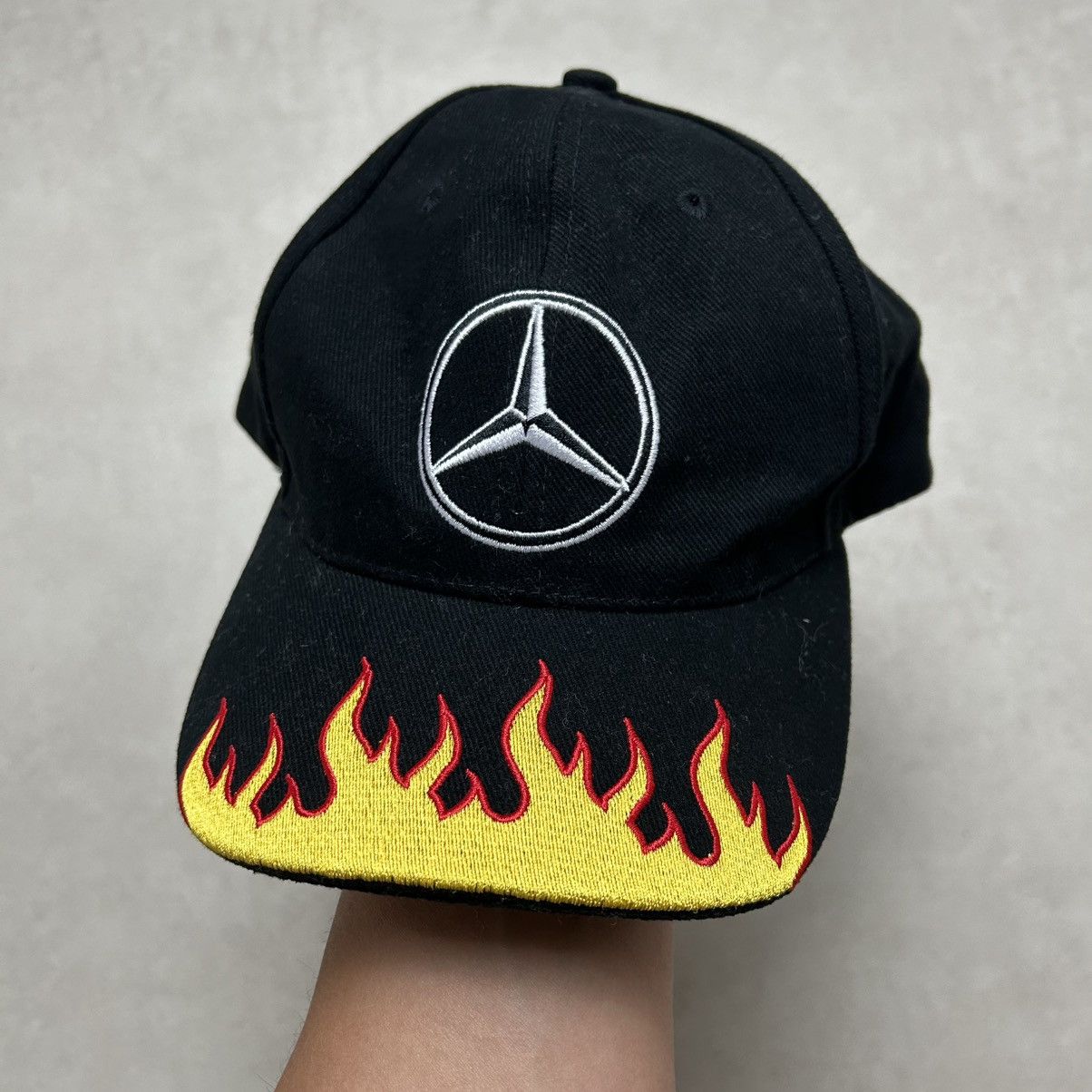 Mercedes-Benz Y2K Vintage Mercedes Benz Flame Cap Logo Size ONE SIZE - 2 Thumbnail