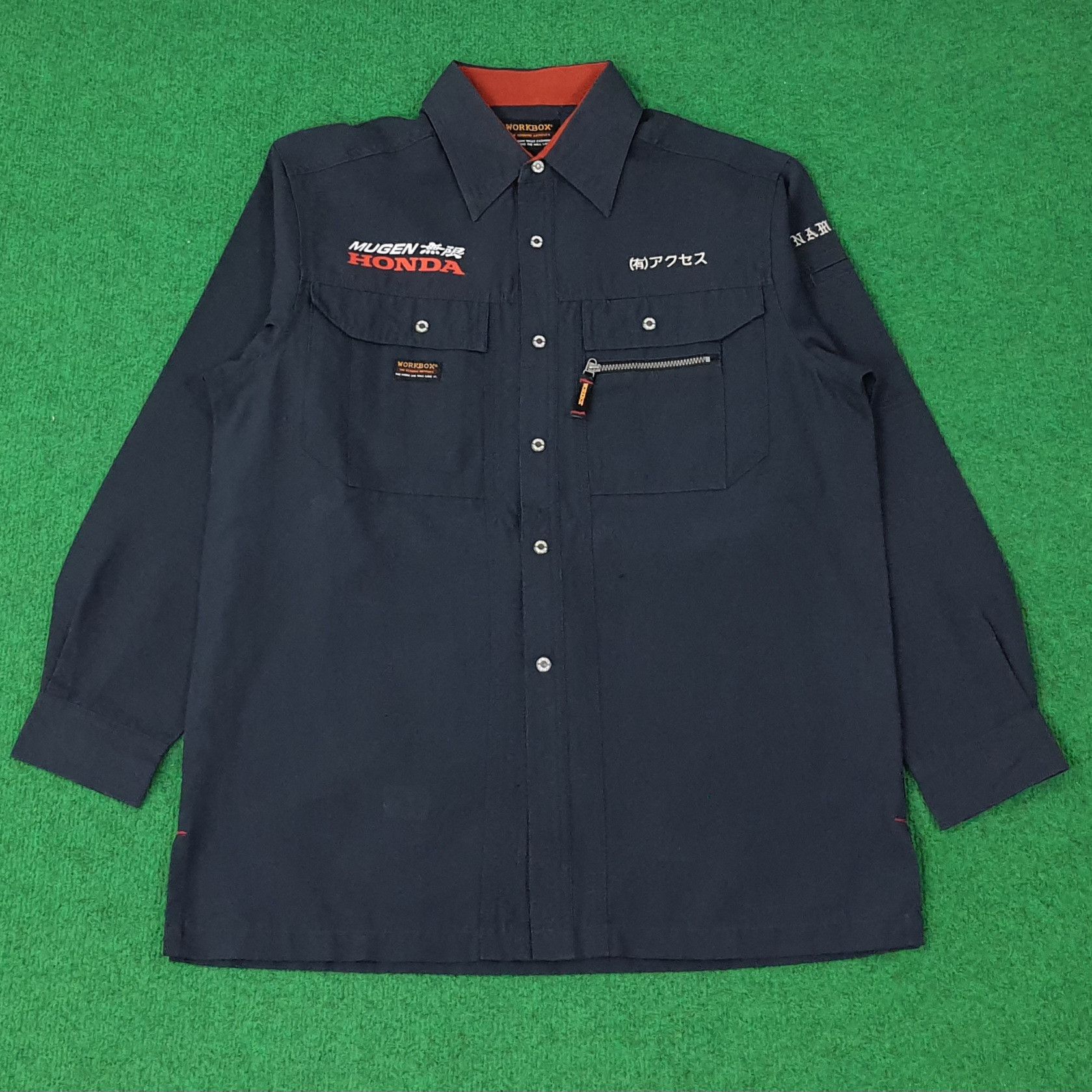Japanese Brand Vintage Mugen Honda Racing Motorsports Custom Jacket C248N27 Size US M / EU 48-50 / 2 - 3 Thumbnail
