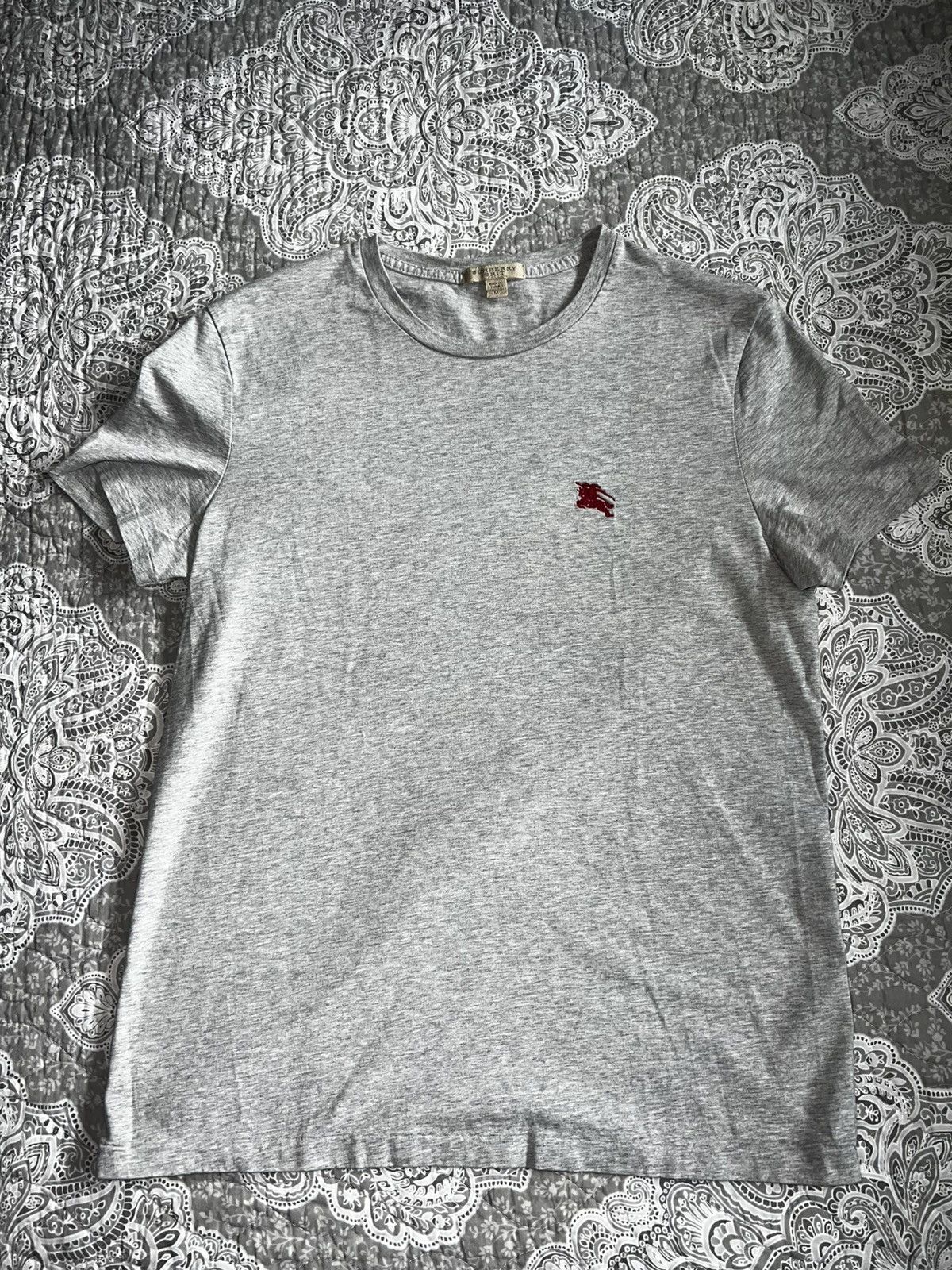 Burberry Burberry Grey T-Shirt - Medium Size US M / EU 48-50 / 2 - 1 Thumbnail