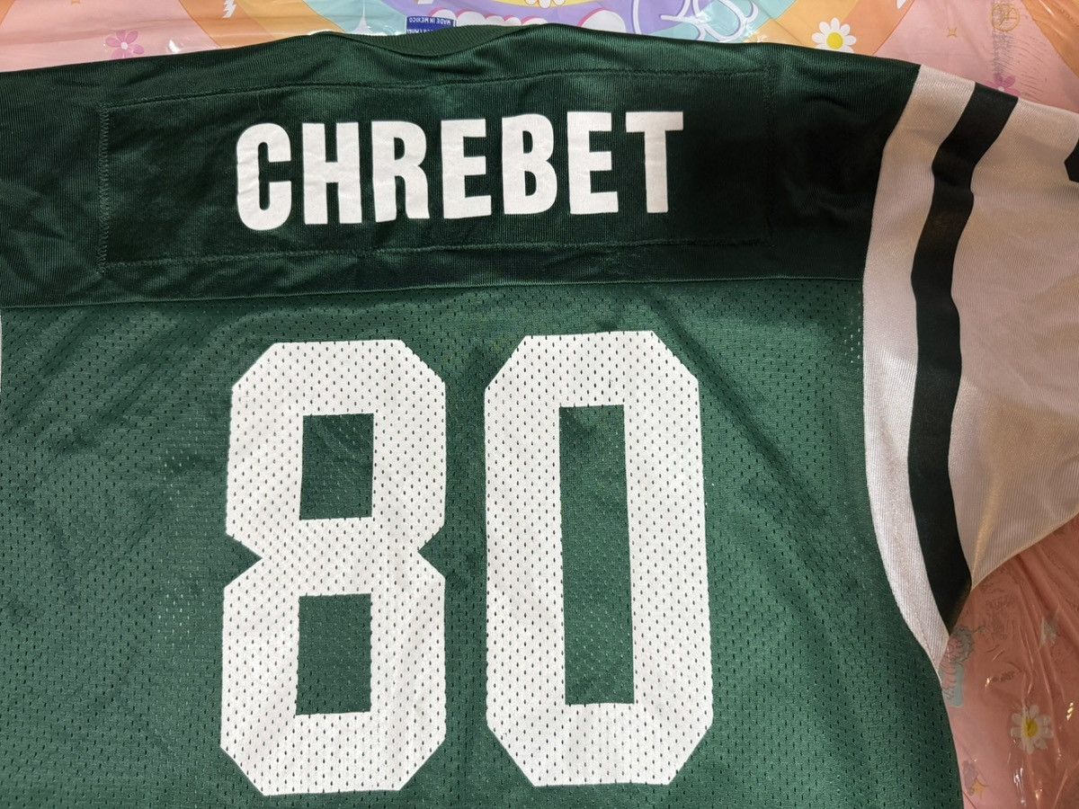 Champion Vintage Wayne Chrebet Champion Jersey #80 NY Jets 48 (XL) Size US XL / EU 56 / 4 - 11 Thumbnail