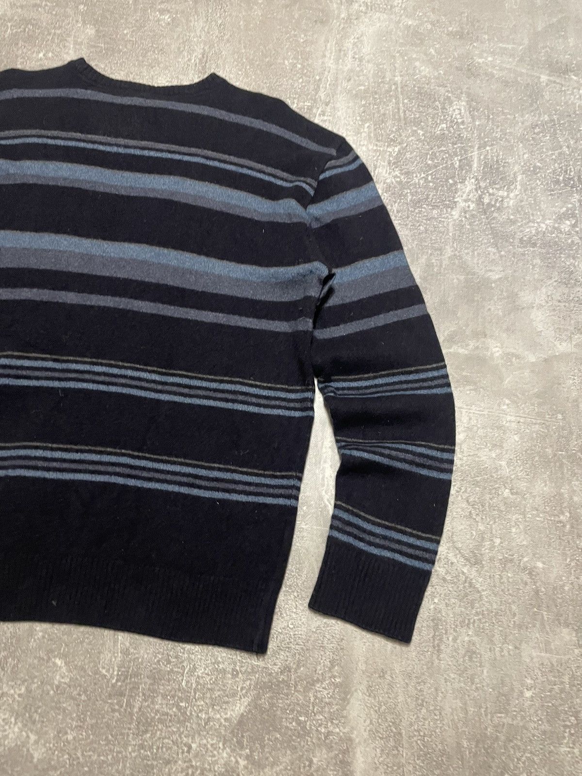 Paul & Shark Vintage Paul Shark Wool Striped Sweater 3XL Size US XXL / EU 58 / 5 - 16 Thumbnail