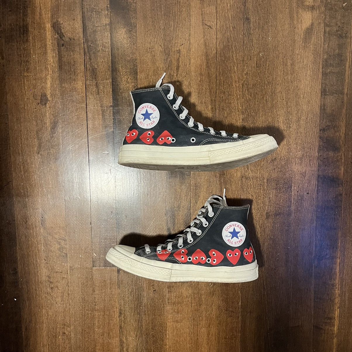 Comme des Garcons PLAY × Converse Commes des Garçons Play SAMPLE Converse Chuck Taylors Size US 9 / EU 42 - 1 Thumbnail