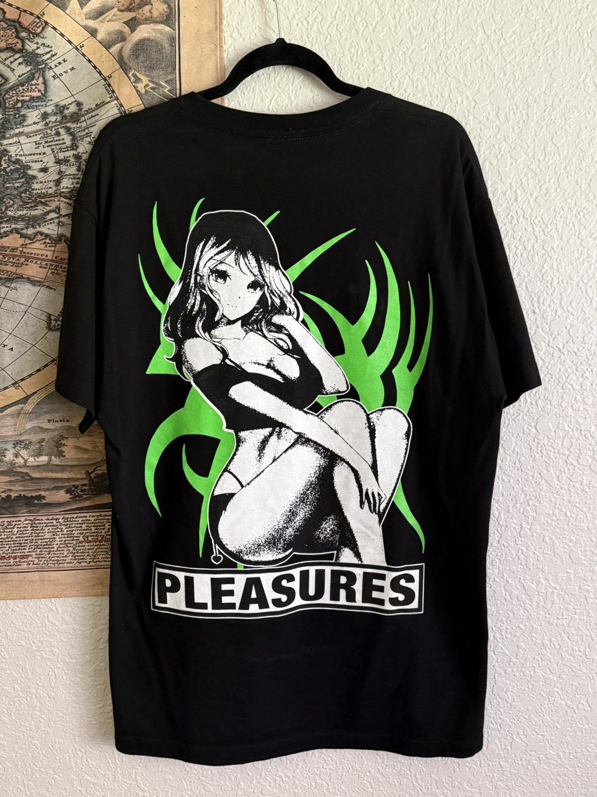 Pleasures Pleasures Anime Girl Tee Size US L / EU 52-54 / 3 - 1 Thumbnail