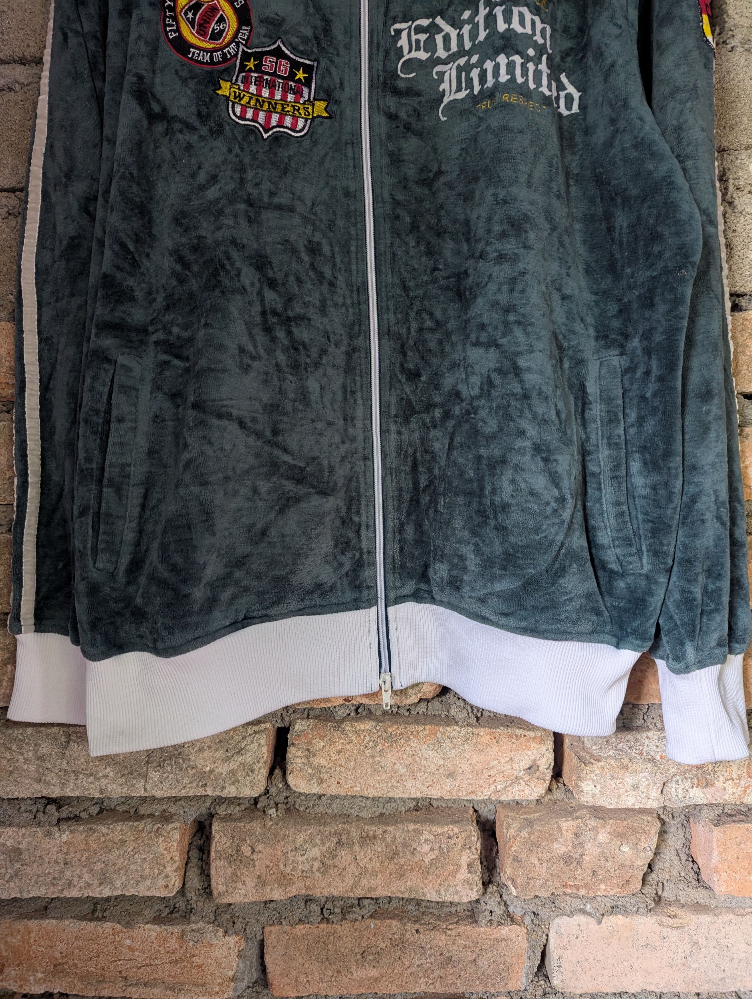 Japanese Brand METAL SYSTEM 1958BTRUE RESPECT GERMAN SWEATER Size US XL / EU 56 / 4 - 5 Thumbnail