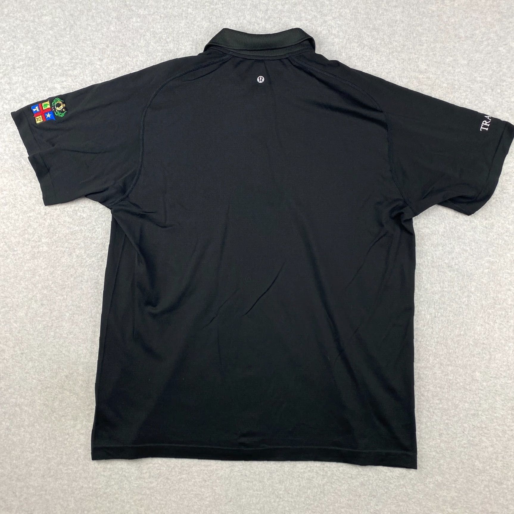 Lululemon Lululemon Shirt Mens XXL Black Polo Performance Golf Pickle Ball Gym Trainer Size US XXL / EU 58 / 5 - 4 Thumbnail