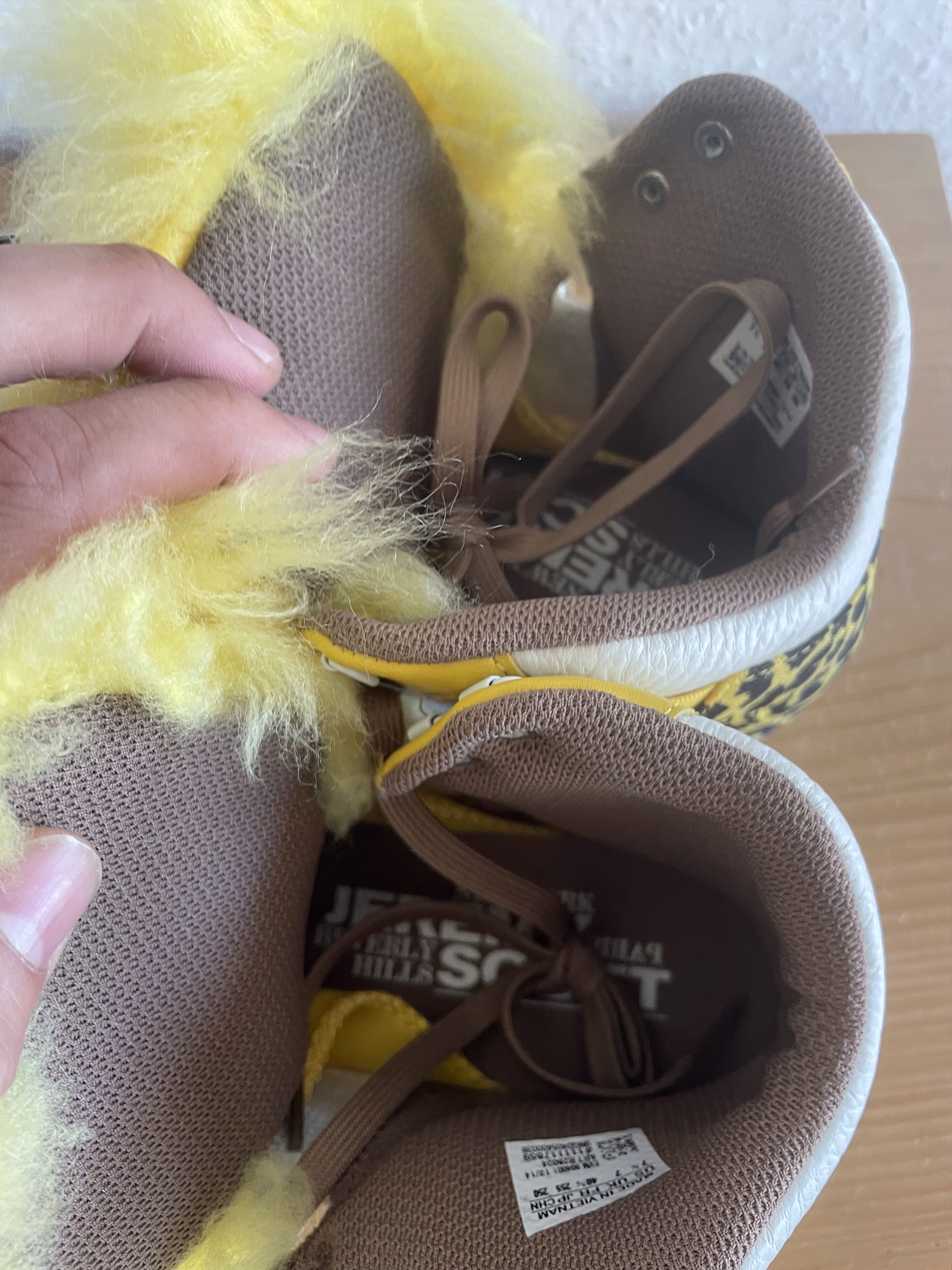 Adidas × Jeremy Scott JS Bones Fur Sneakers Size US 7.5 / EU 40-41 - 10 Thumbnail