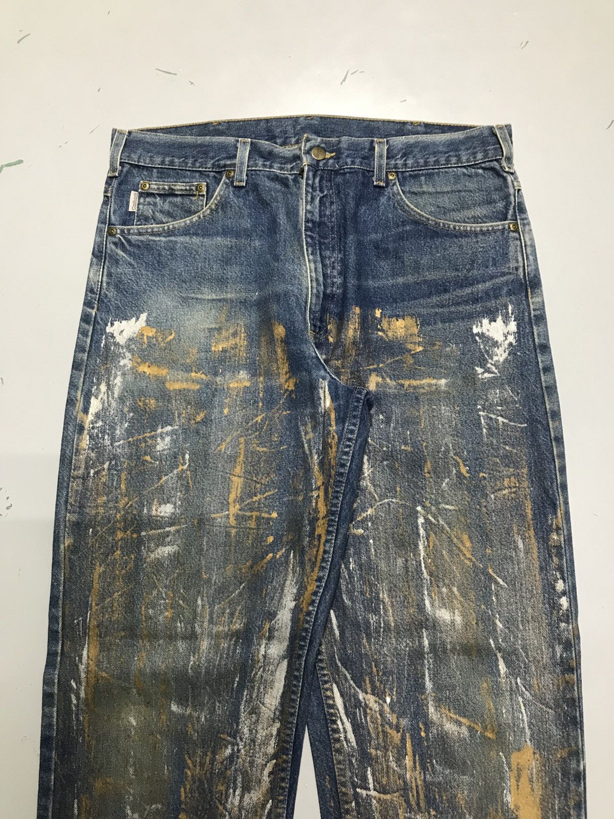 Carhartt Vintage carhartt B14 DST painted denim Size US 36 / EU 52 - 4 Thumbnail
