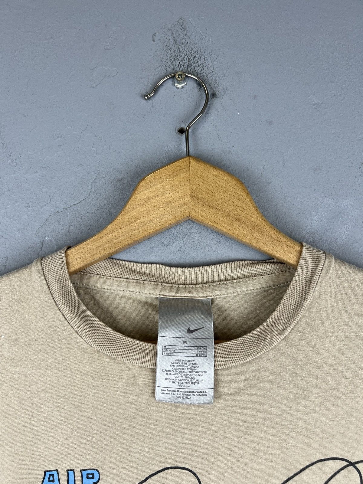 Nike × Vintage Rare Vintage T-Shirt Nike Air Zoom Small Swoosh Drill Y2K Size US M / EU 48-50 / 2 - 4 Thumbnail